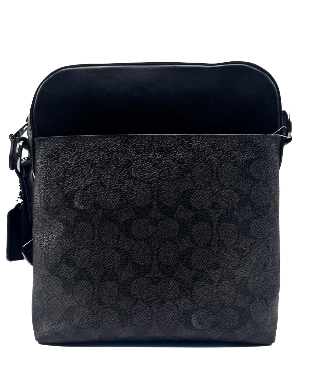COACH - HOUSTON FLT SIG CHARCOAL BLACK