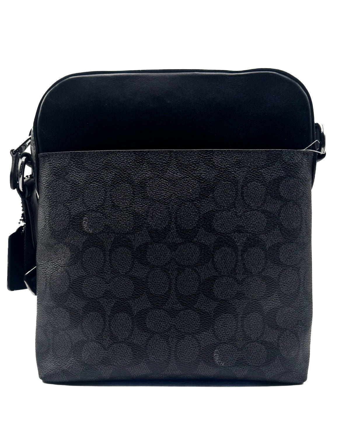COACH - HOUSTON FLT SIG CHARCOAL BLACK