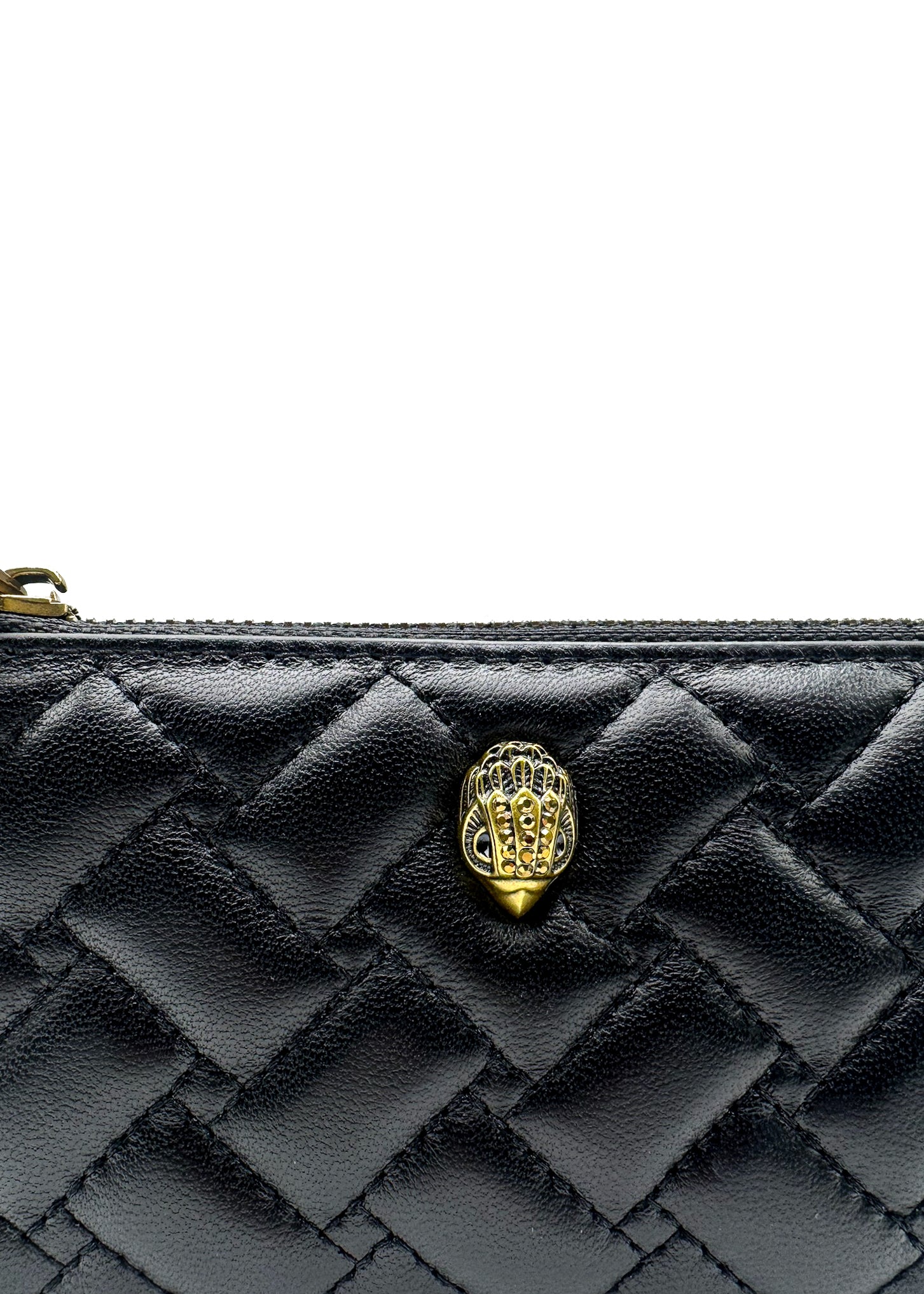KURT GEIGER - KESINGTON BIFOLD WALLET BLACK