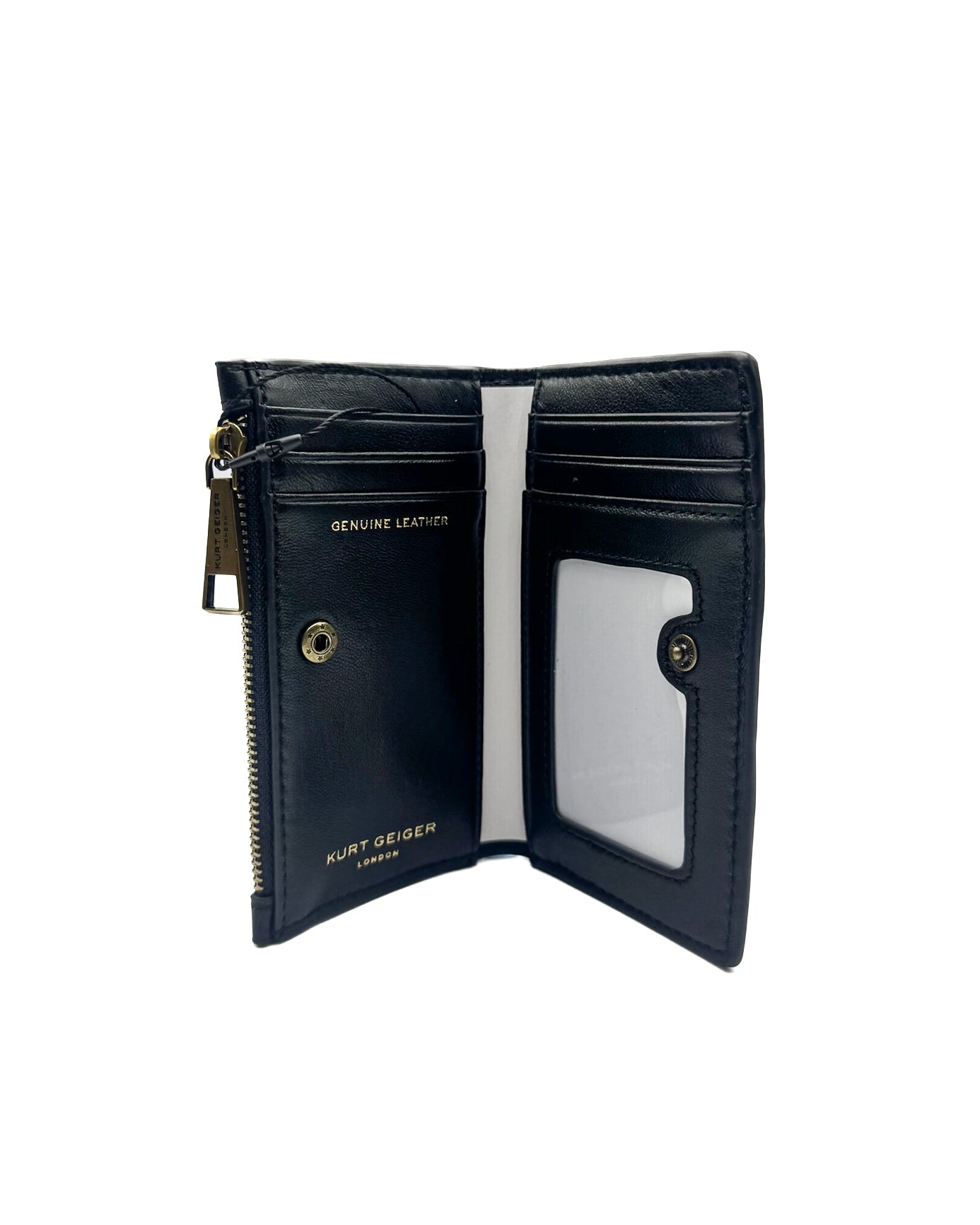 KURT GEIGER - KESINGTON BIFOLD WALLET BLACK