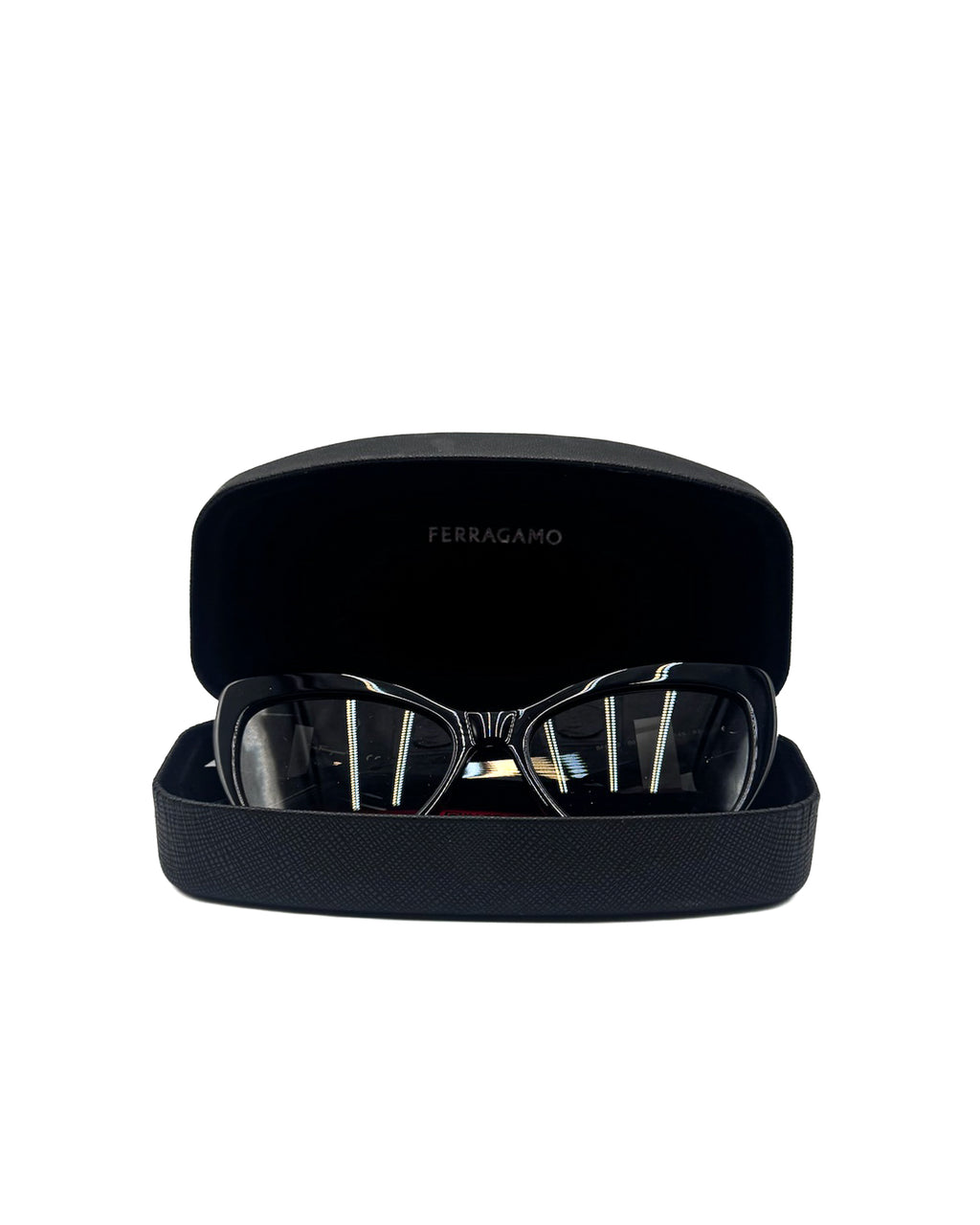 FERRAGAMO - CAT EYE BLACK
