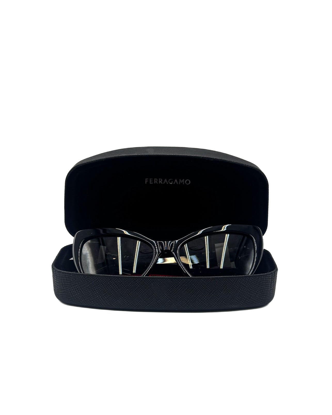 FERRAGAMO - CAT EYE BLACK