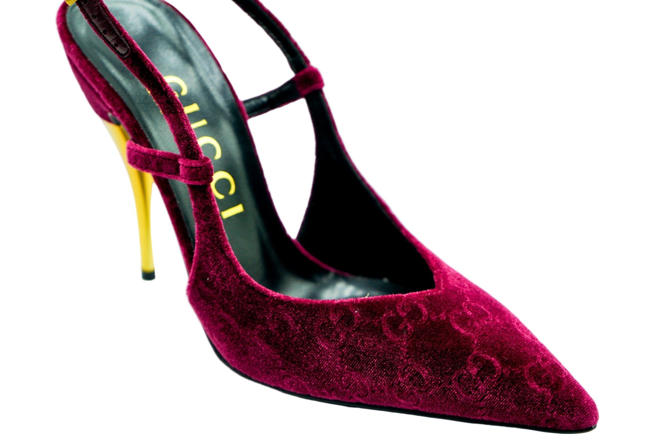 ZAPATILLAS BURDEOS VELVET PUMPS BURDEOS VELVET