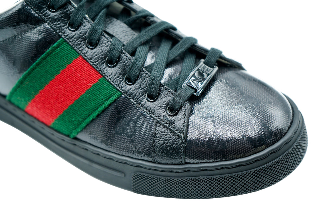 GUCCI ACE GG CRYSTAL CANVAS