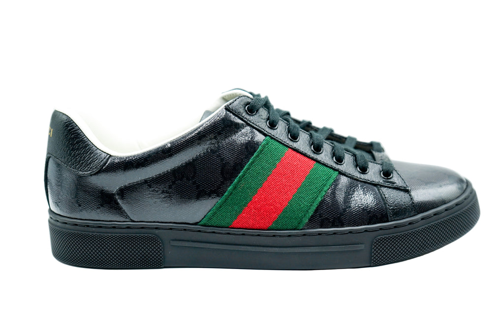 GUCCI ACE GG CRYSTAL CANVAS