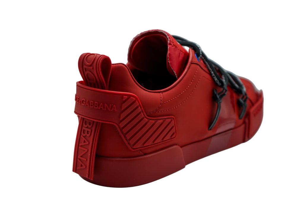 PORTOFINO SNEAKER ROUND LACES PATENT RED