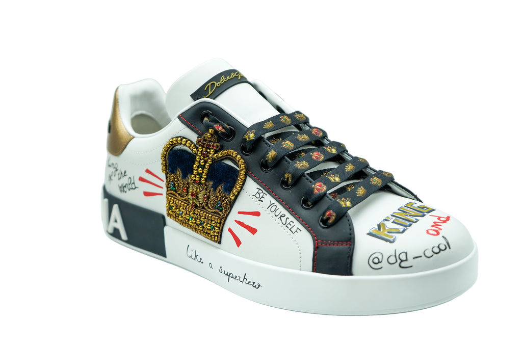 PORTOFINO SNEAKER PRINTED WITH PATCH