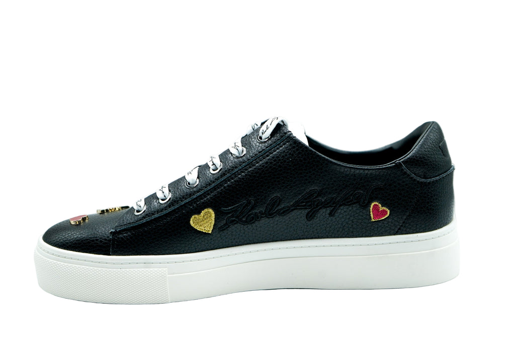 CATE PINS LACE UP BLACK