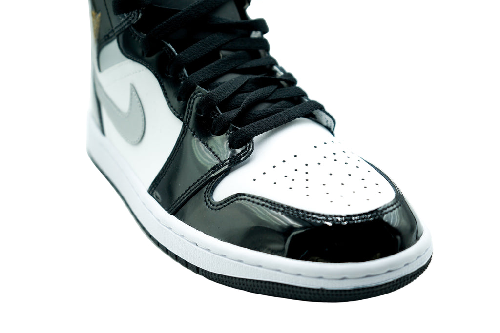 AIR JORDAN 1 MID SE BLACK/METALLIC