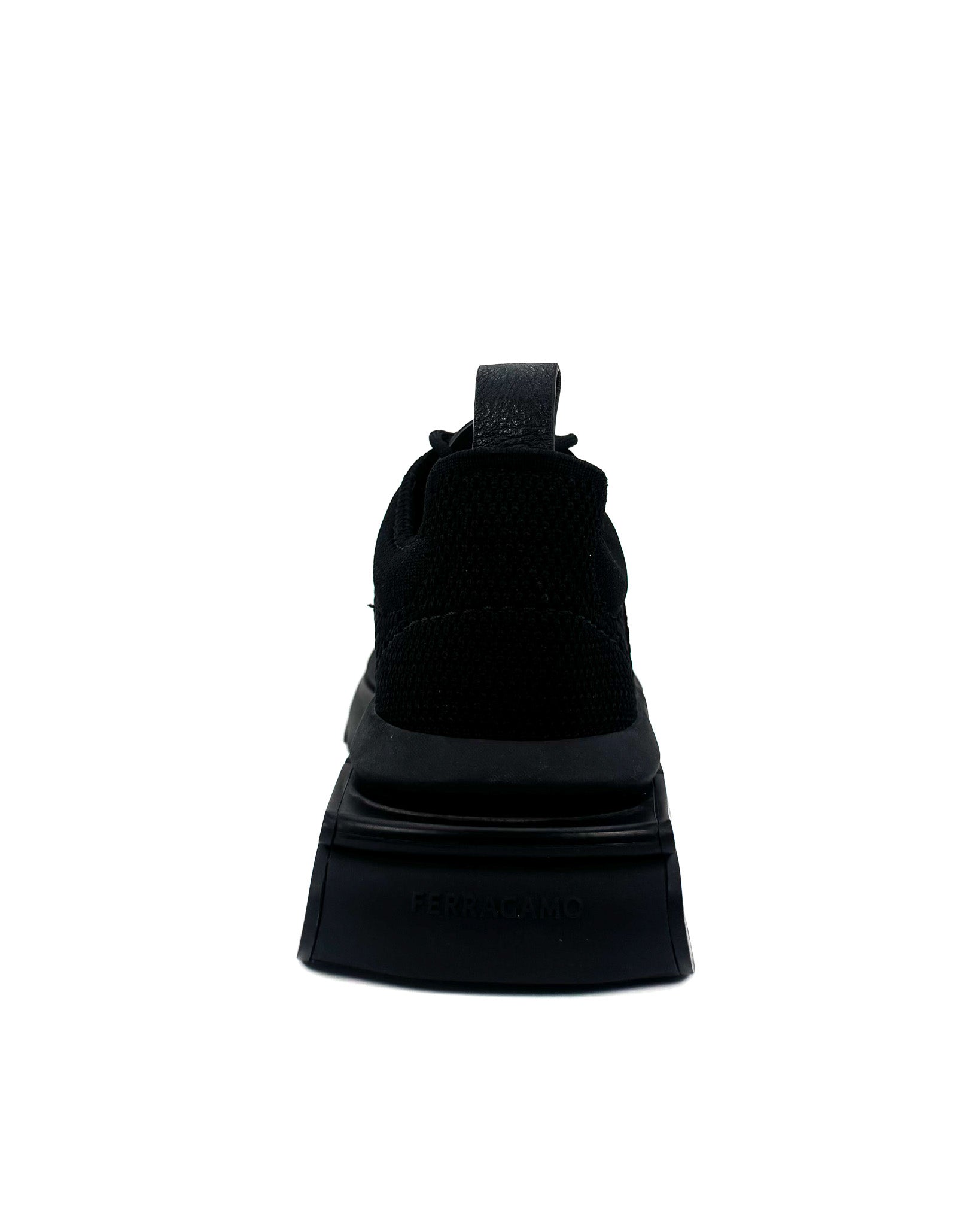 FERRAGAMO - NIMA KNIT NERO/ANTRA