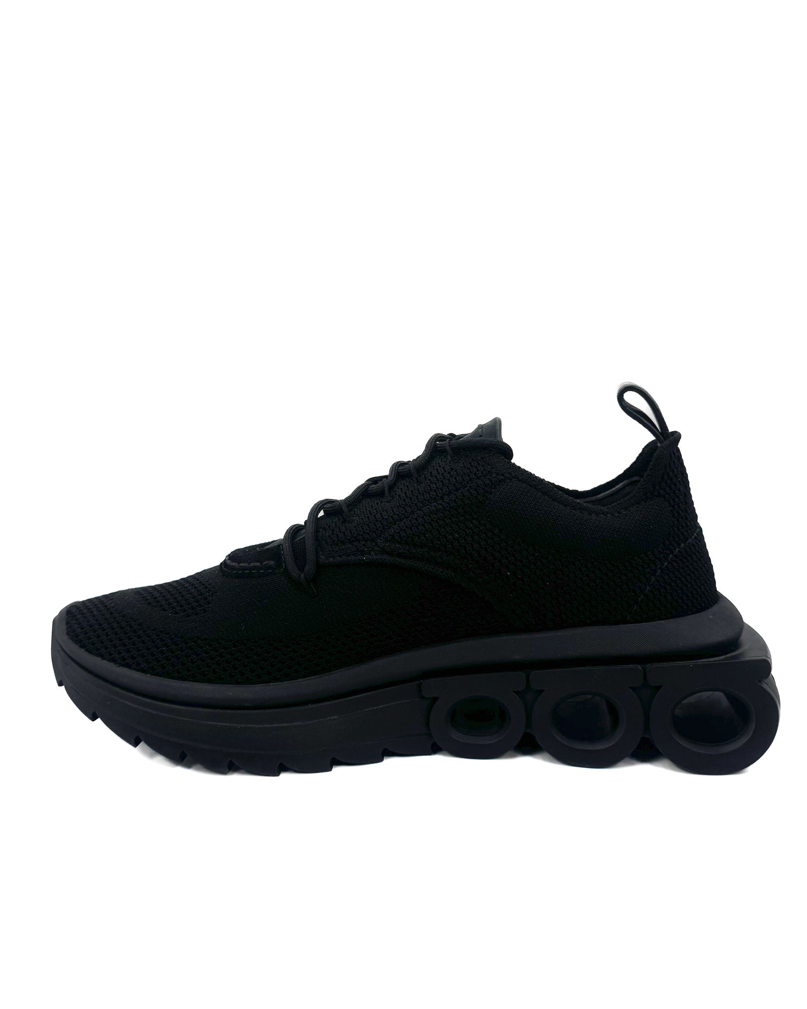 FERRAGAMO - NIMA KNIT NERO/ANTRA