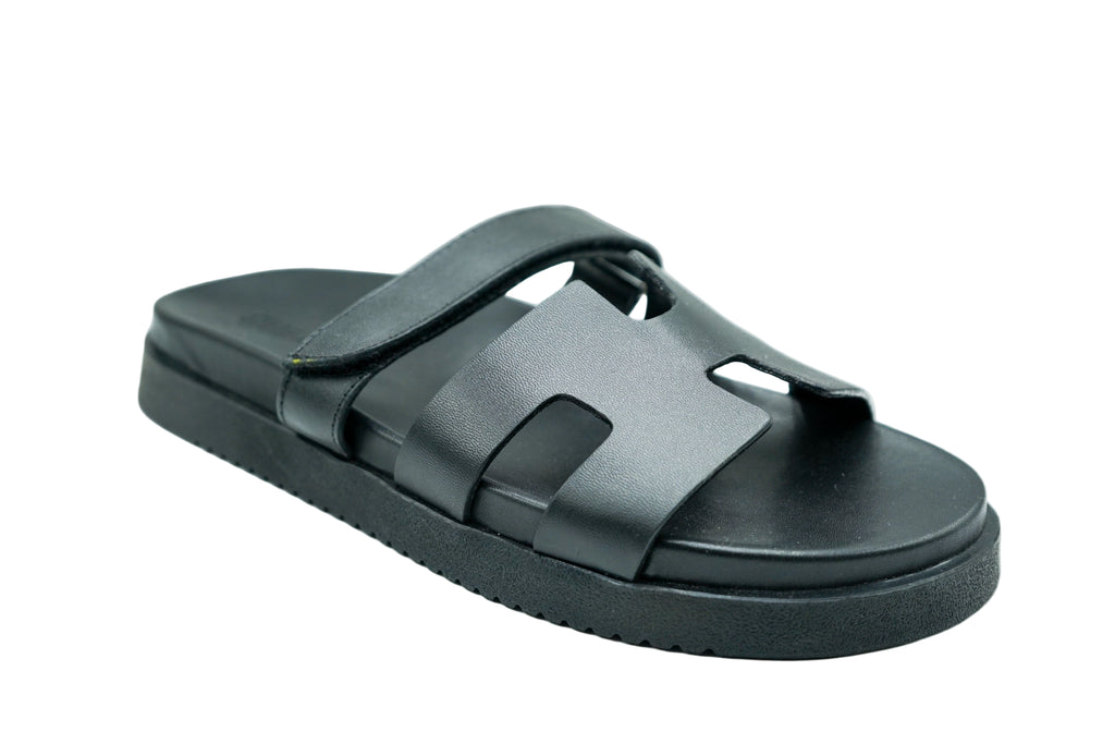 MAYVEN BLACK LEATHER