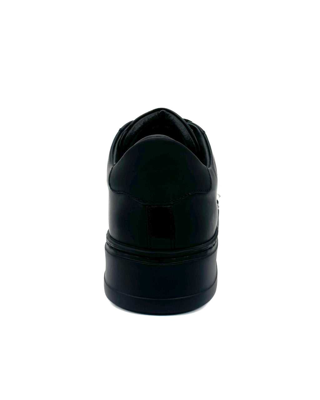 PHILIPP PLEIN - NAPPA LEATHER LO- TOP BLACK/BLACK