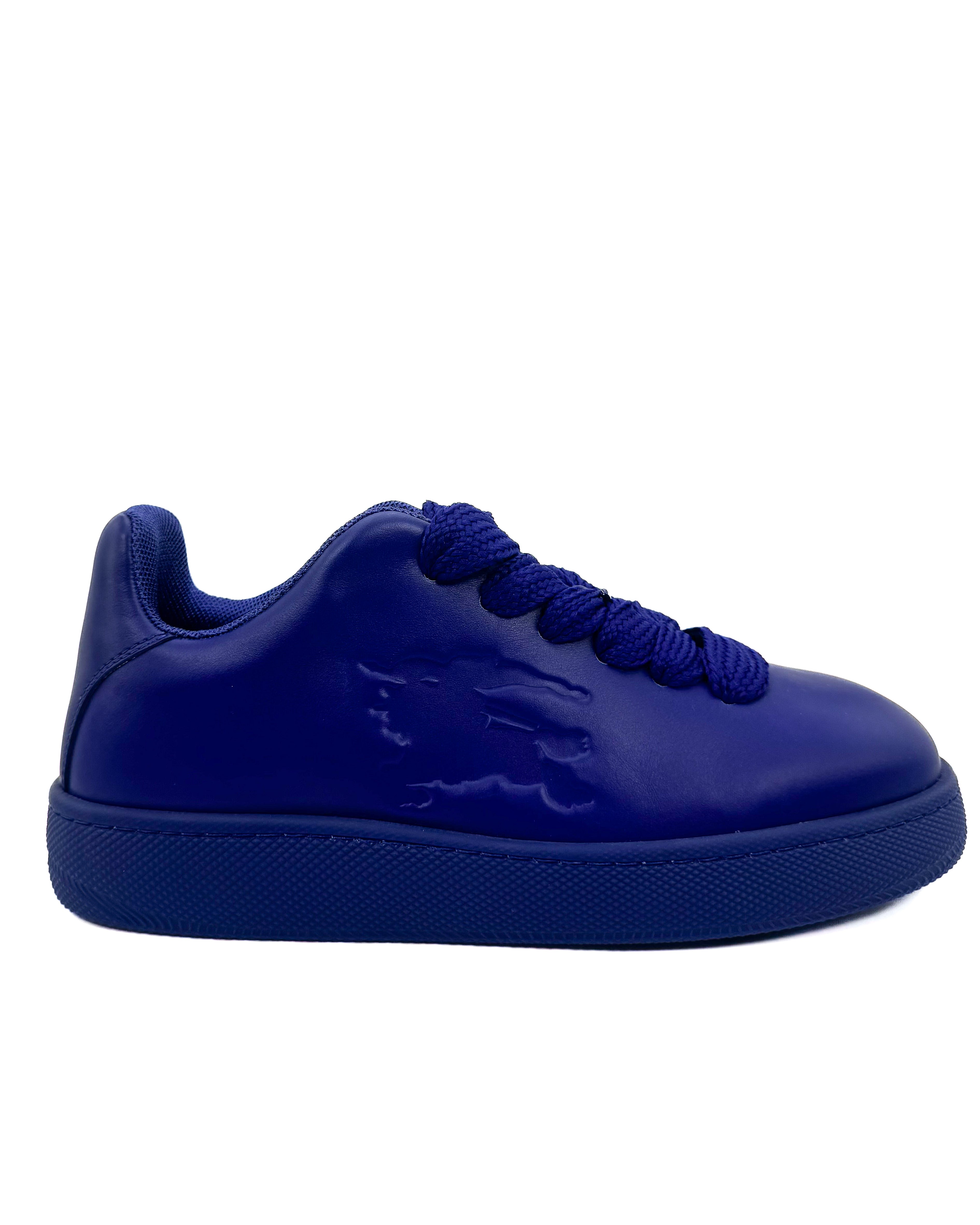BURBERRY - LOW TOP TRAINER ON RUBBER SOLE KNIGHT