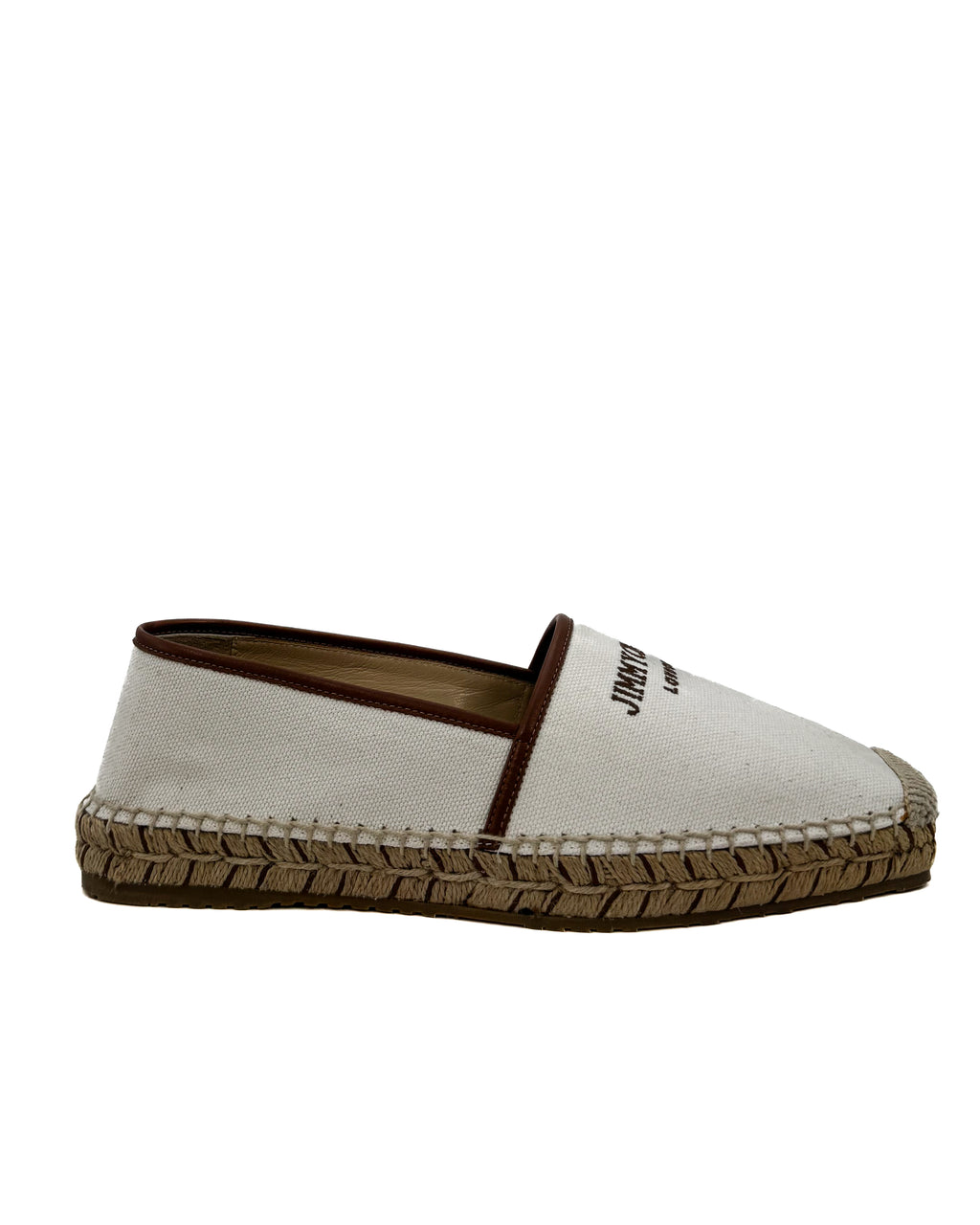 JIMMY CHOO - DRUE FLAT BEIGE