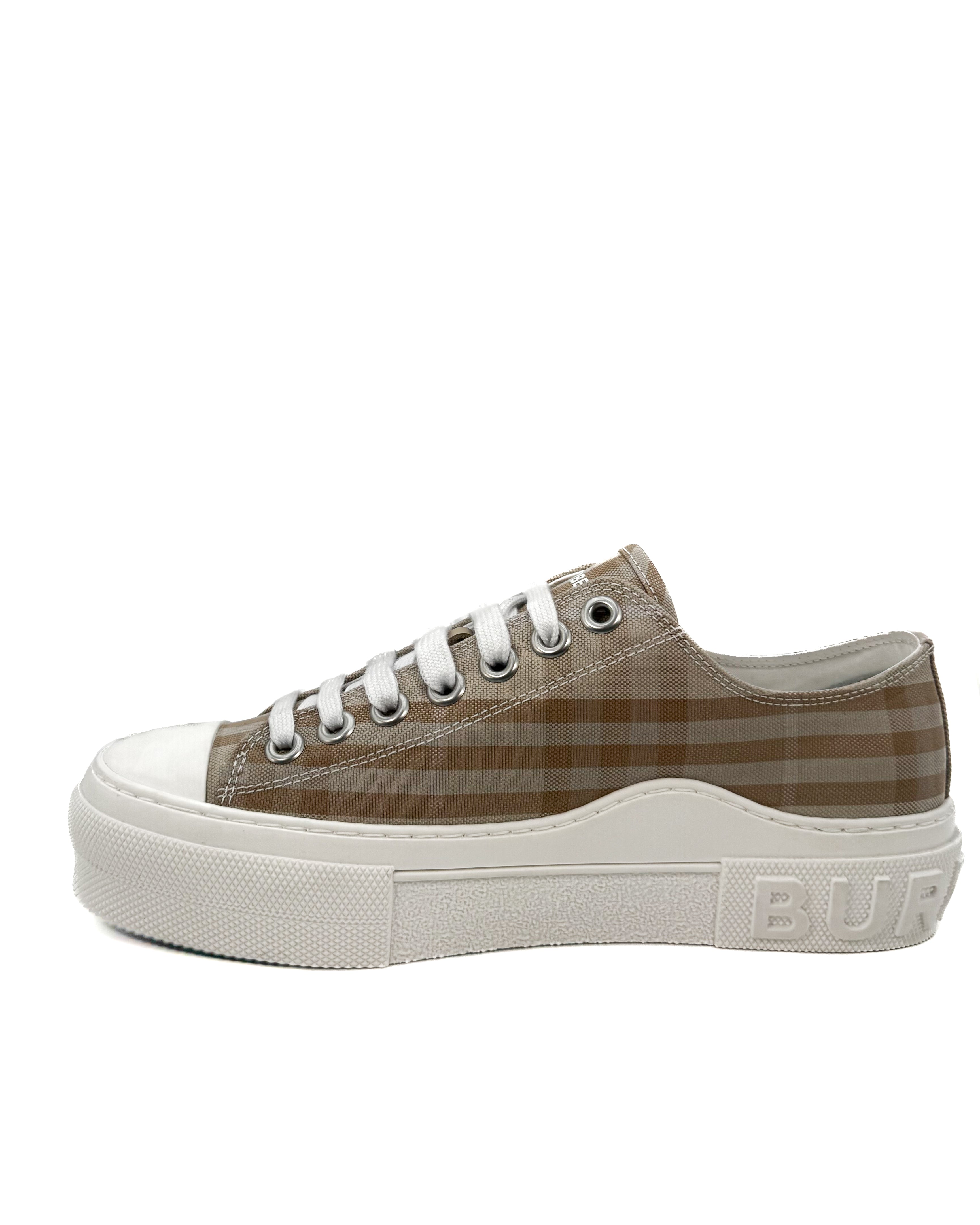 BURBERRY - JACK W CHECK SOFT FAWN