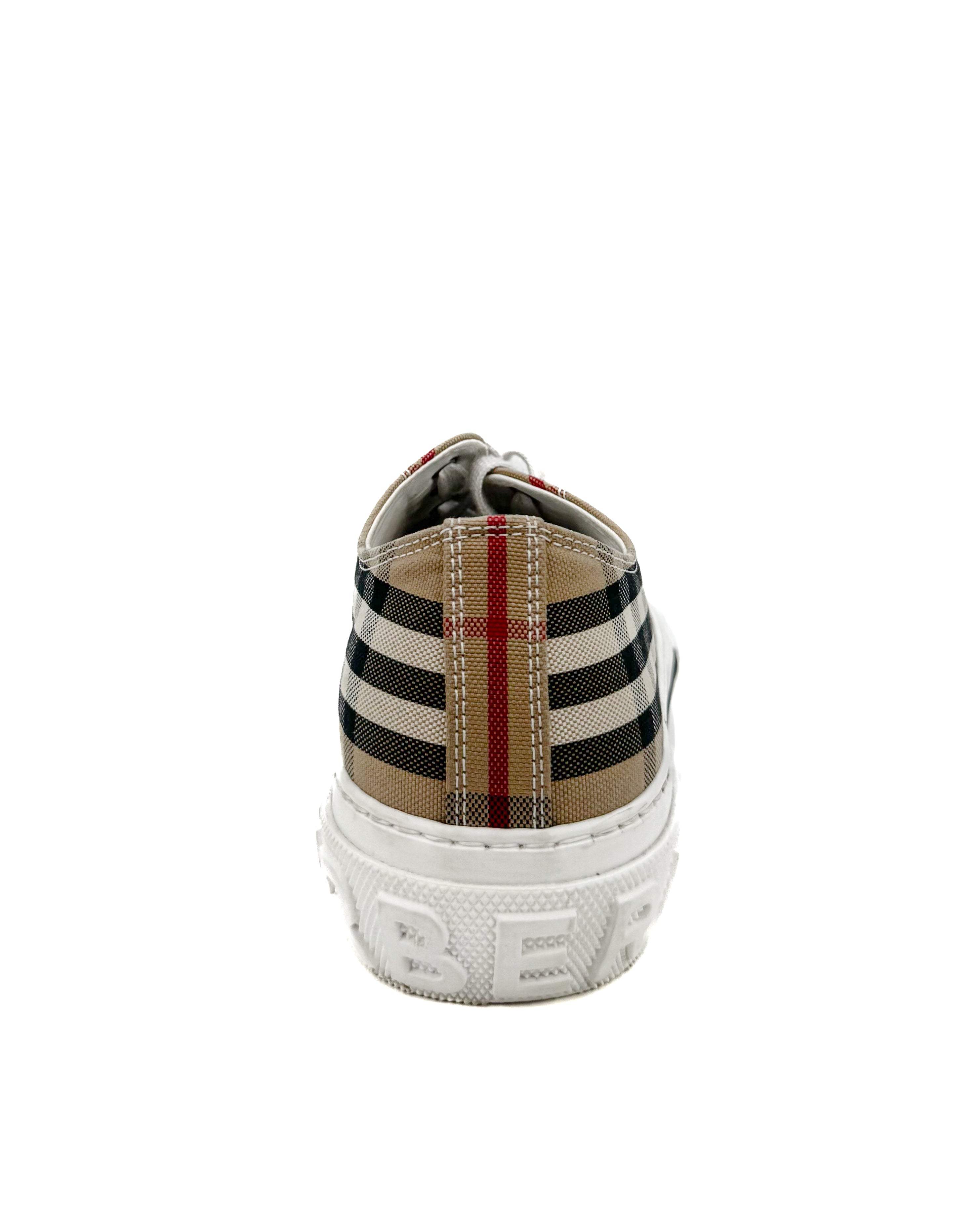 BURBERRY - VINTAGE CHECK COTTON BEIGE/BLANCO