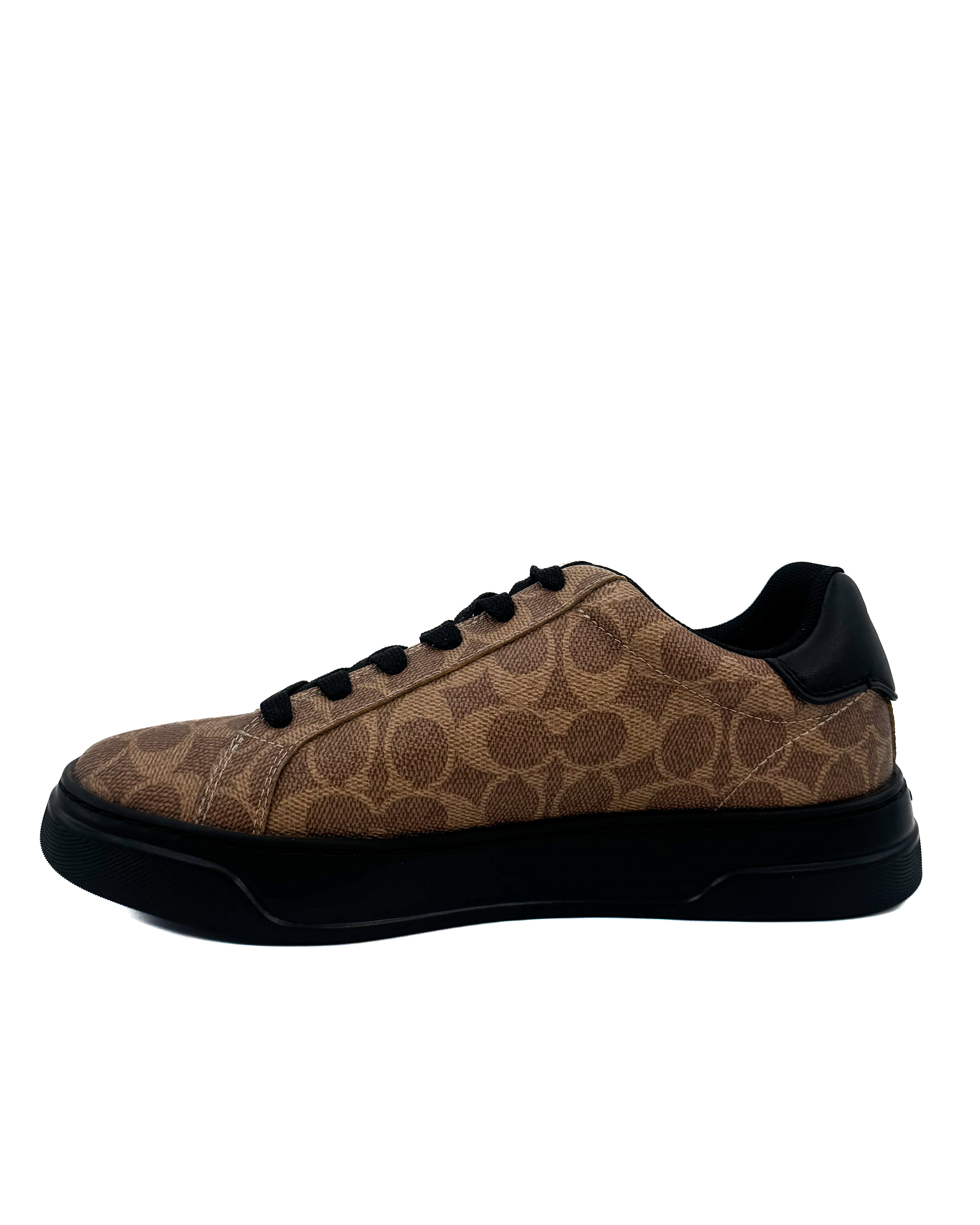 COACH - HIGH LINE SIGNATURE SNEAKER KHAKI/BLACK