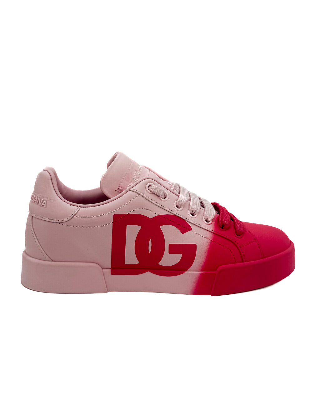 DOLCE & GABBANA - PORTOFINO SNEAKER PINK/RED