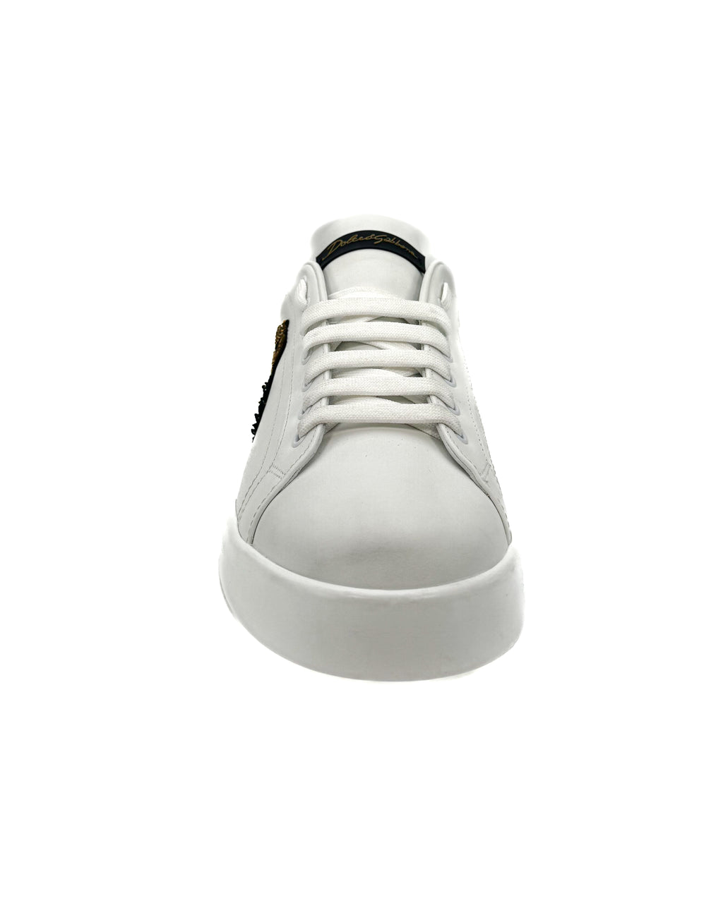 DOLCE & GABBANA - PORTOFINO SNEAKER WITH CROWN PATCH