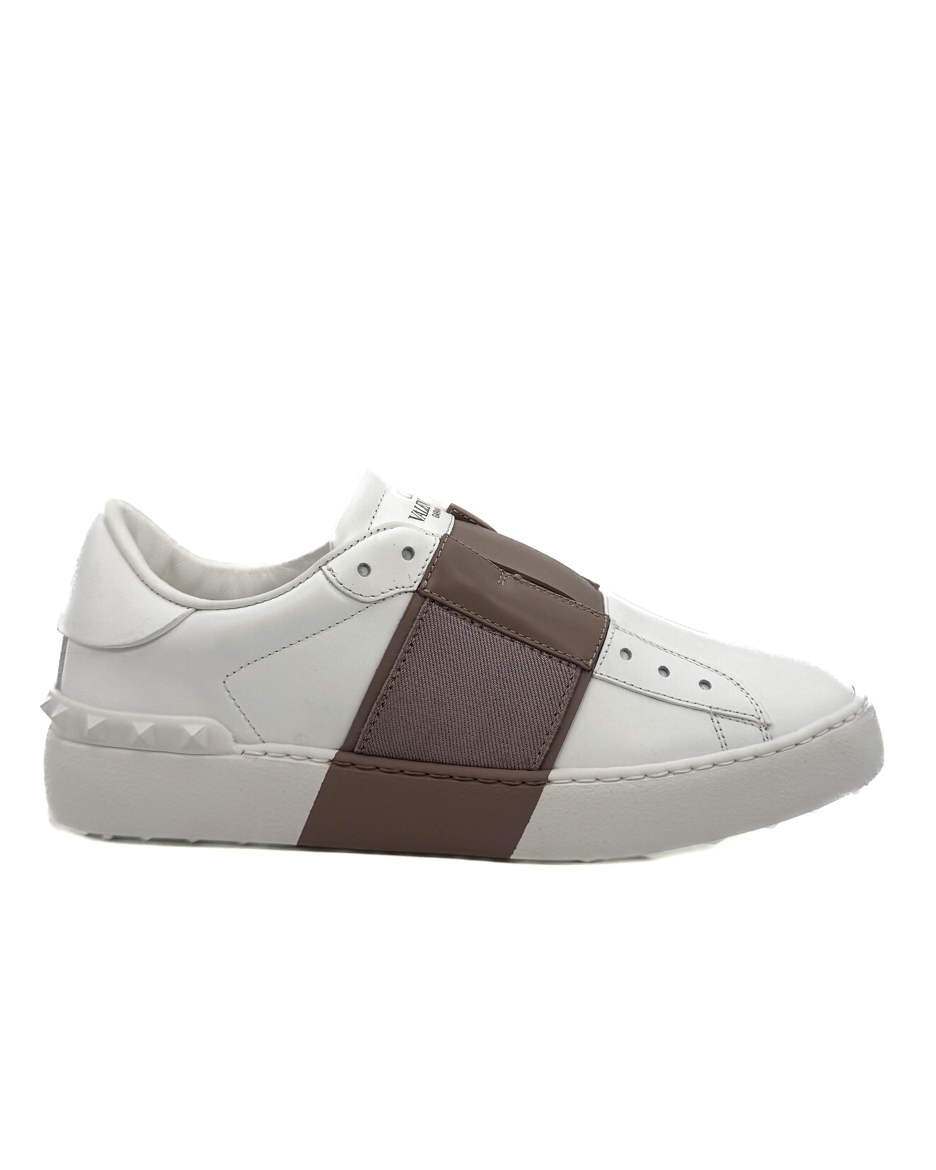 VALENTINO - GARAVANI OPEN LOW-TOP BIANCO/P