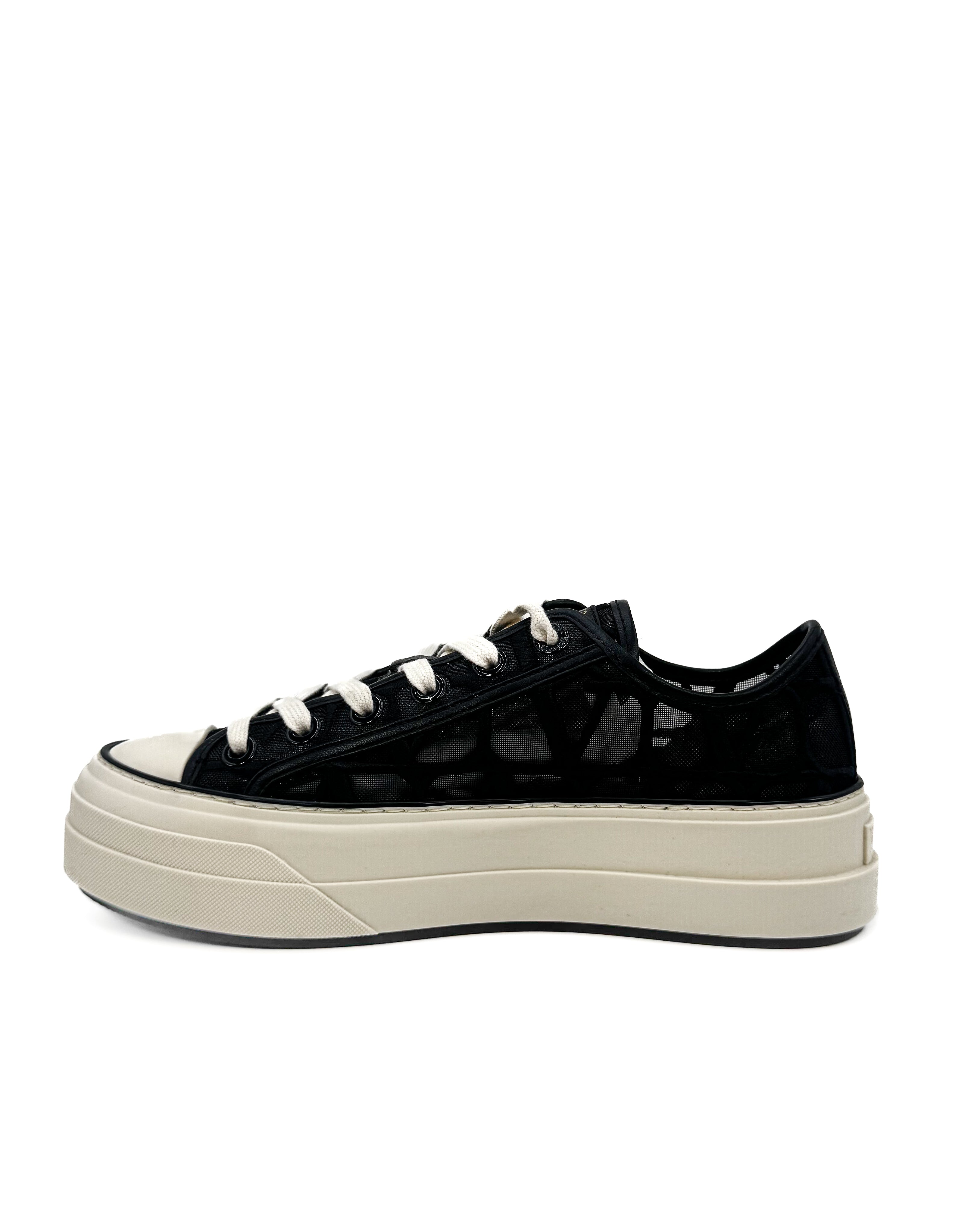 VALENTINO - TOTALOOP LOW TOP BLACK