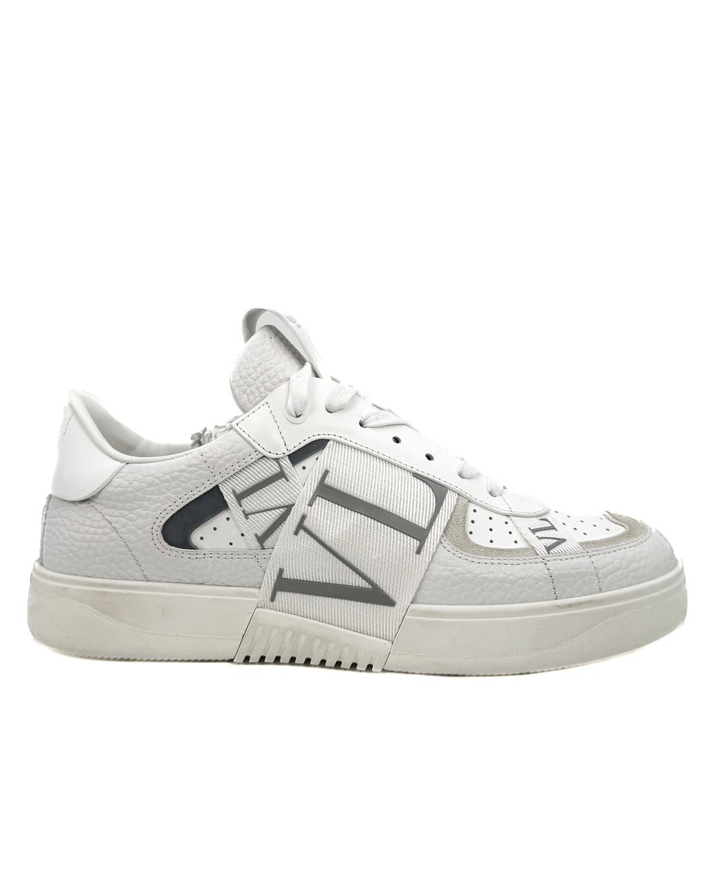 VALENTINO - VL7N LOWTOP WHITE/SILVER
