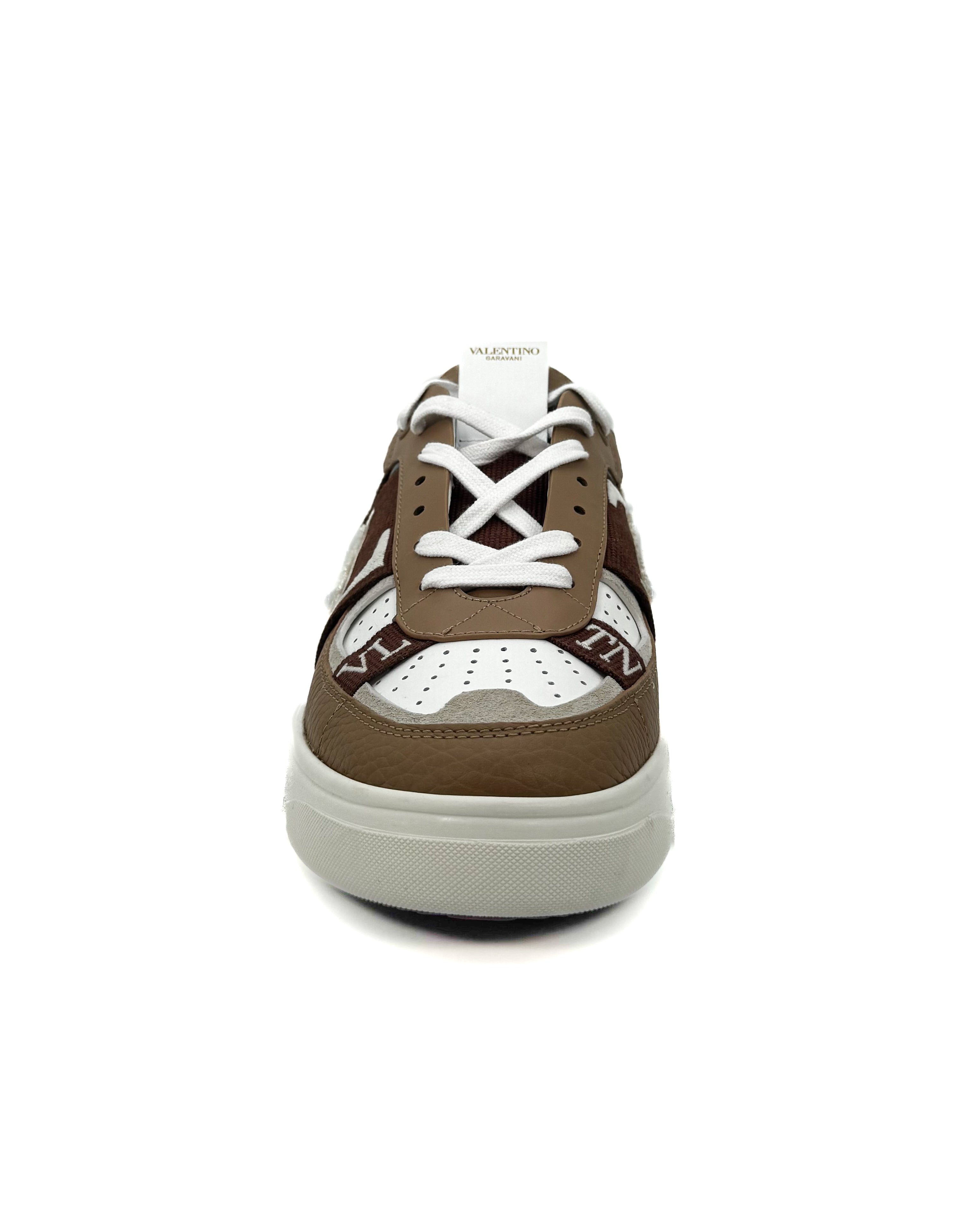VALENTINO - VL7N LOW TOP CAMELLO