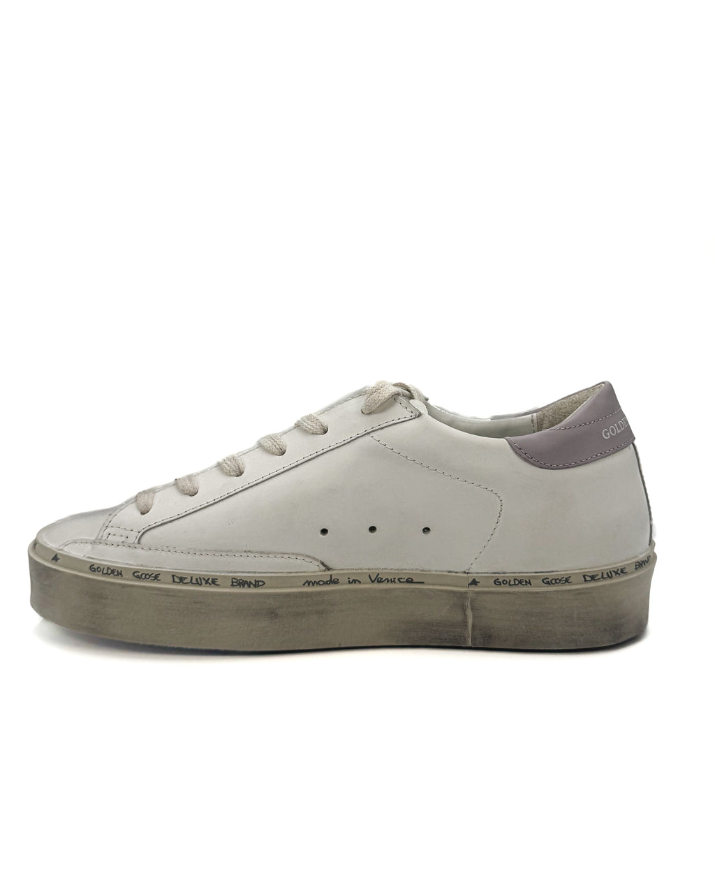 GOLDEN GOOSE - HI -STAR WHITE/SILVER/LILAC