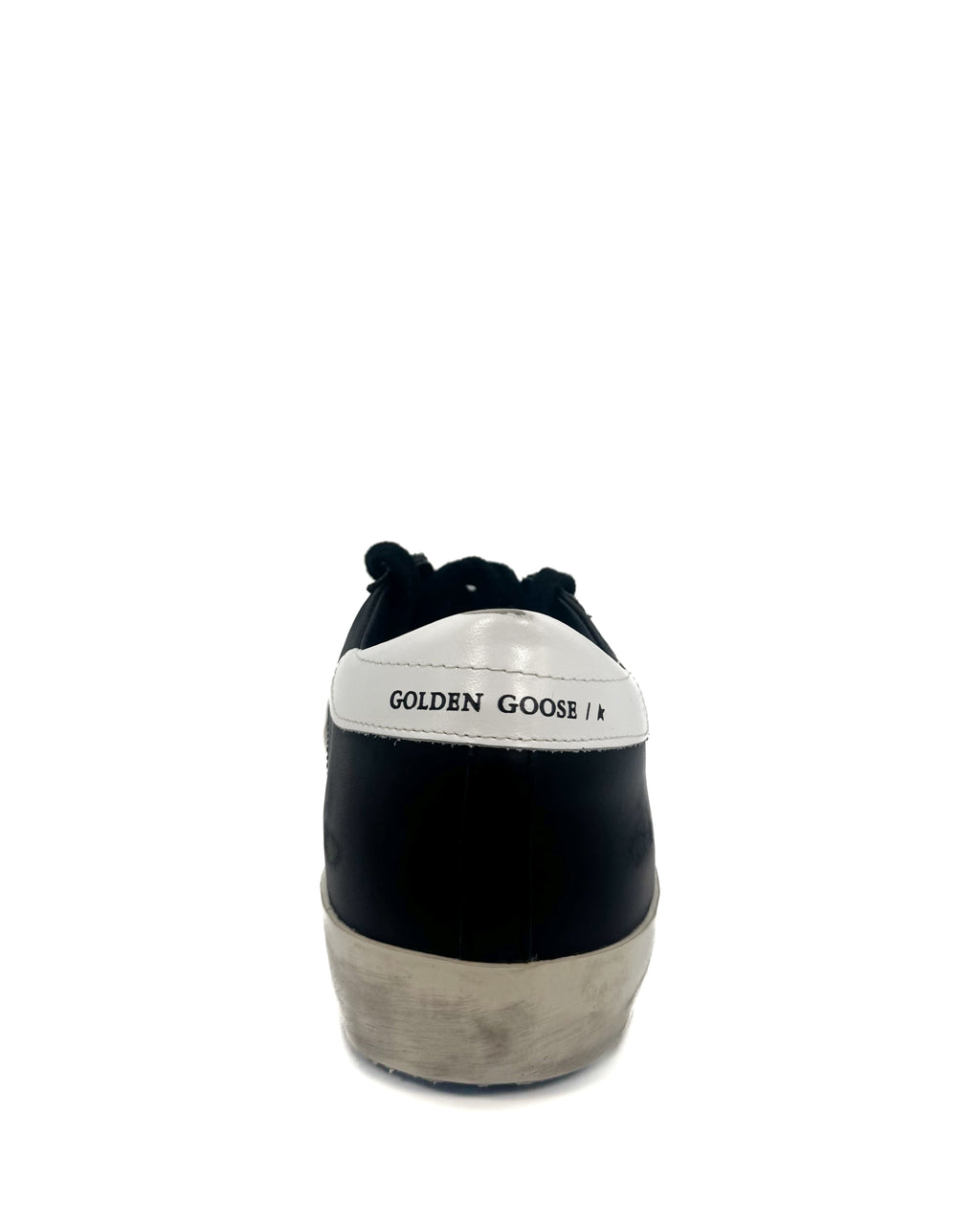 GOLDEN GOOSE - SUPER - STAR BLACK/WHITE