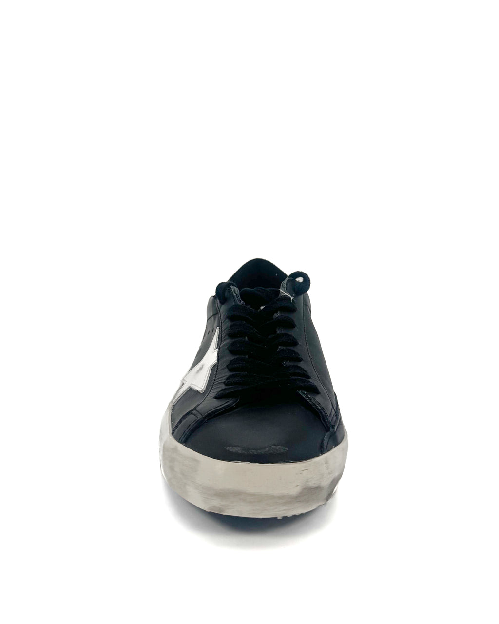 GOLDEN GOOSE - SUPER - STAR BLACK/WHITE