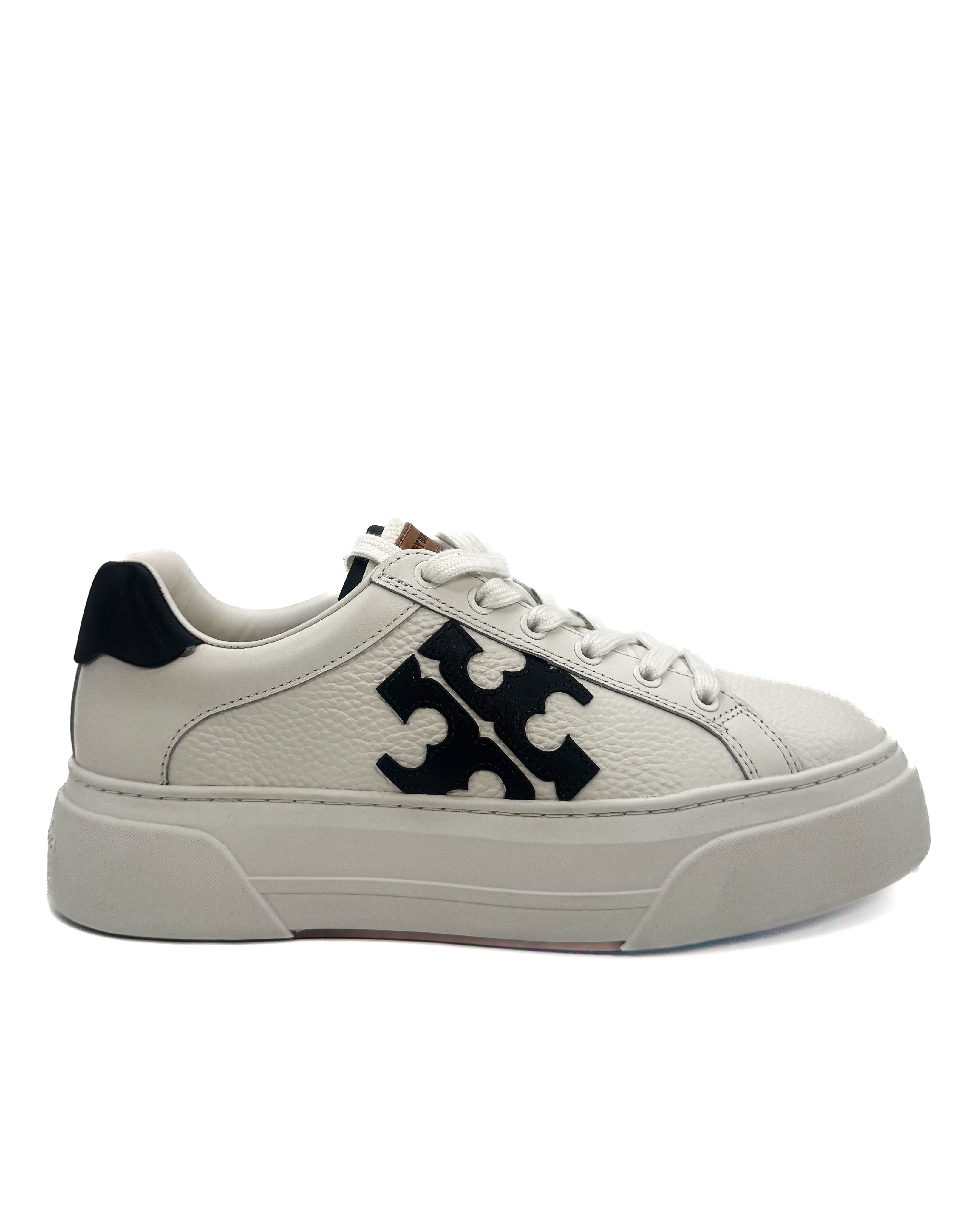 TORY BURCH - COLOR BLOCK PLATAFORM SNEAKER SNOW WHITE/ PERFECT NAVY/PERFECT/NAVY 400