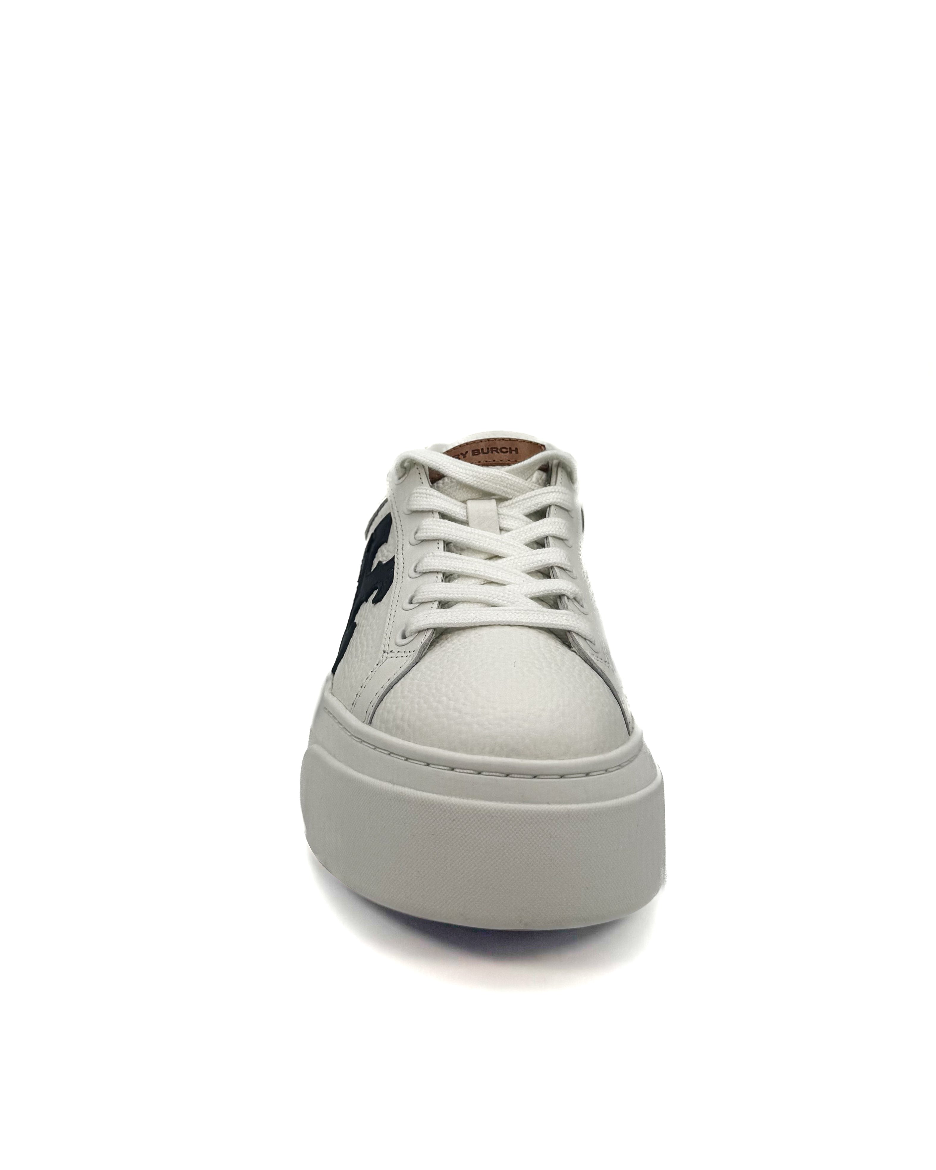 TORY BURCH - COLOR BLOCK PLATAFORM SNEAKER SNOW WHITE/ PERFECT NAVY/PERFECT/NAVY 400