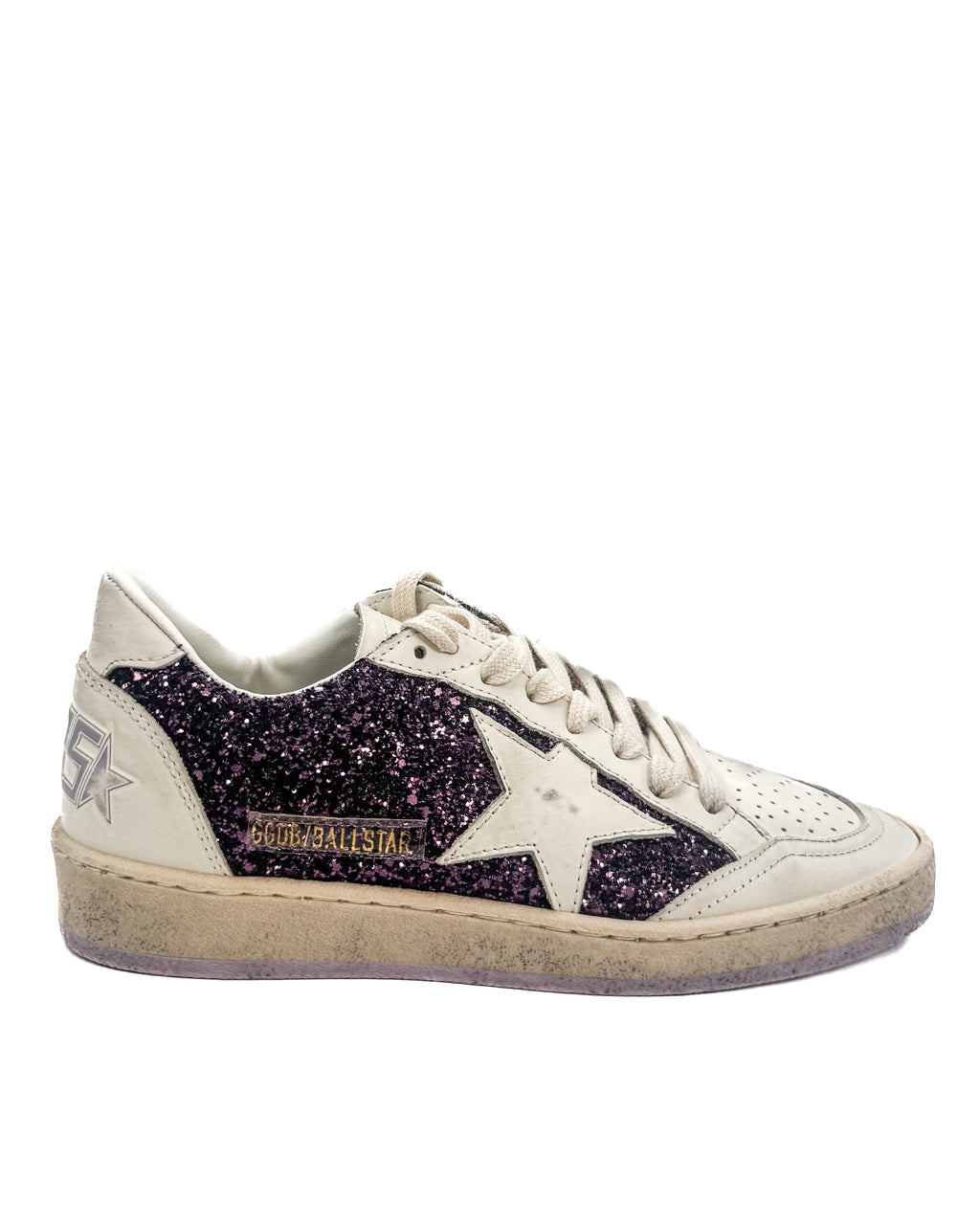 GOLDEN GOOSE - BALL STAR PURPLE/ WHITE