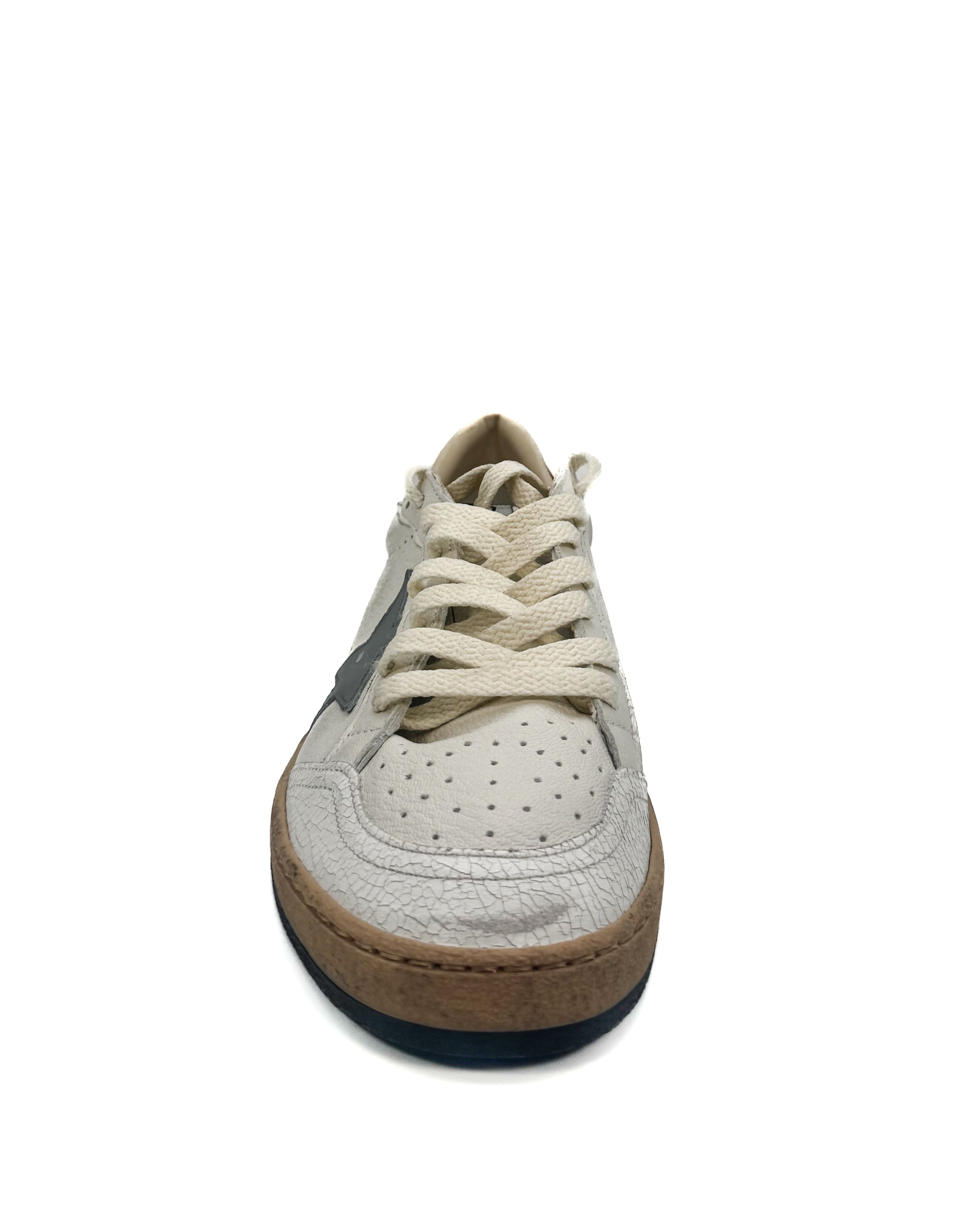 GOLDEN GOOSE - BALL STAR WHITE/SILVER BLUE/RED