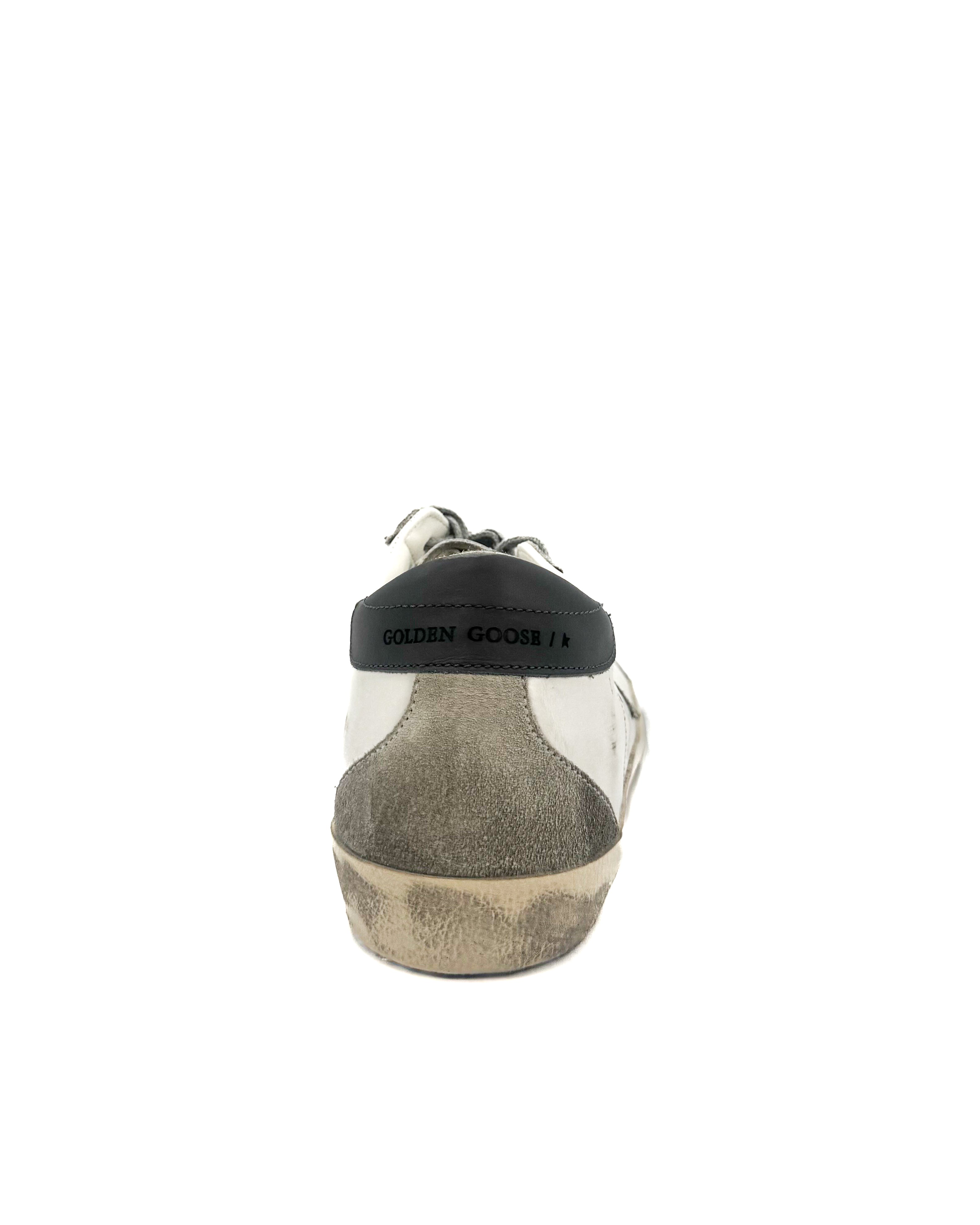 GOLDEN GOOSE - SUPER-STAR CLASSIC WITH SPUR WHITE /ICE/ DARK GRAY