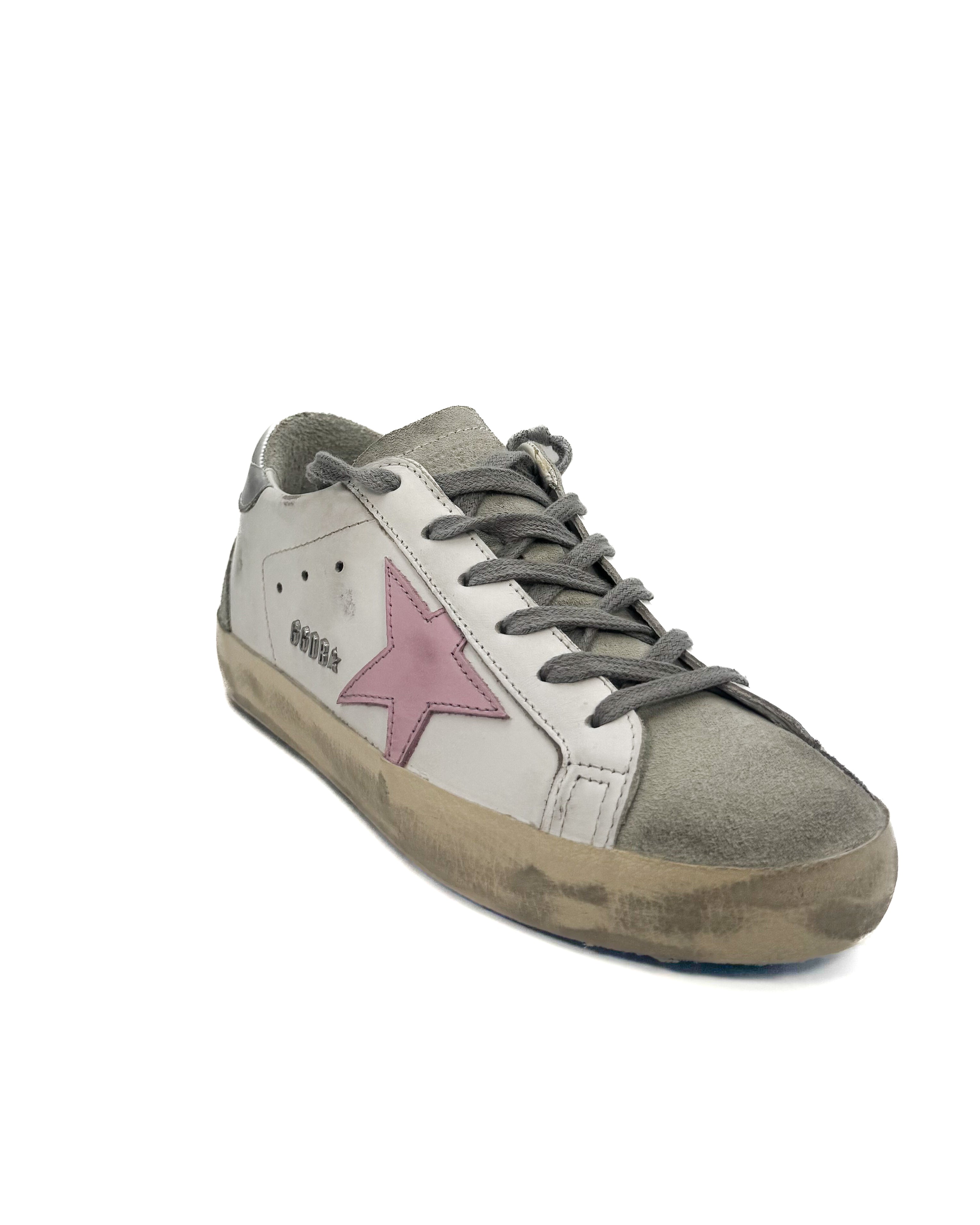 GOLDEN GOOSE - SUPER STAR CLASSIC WITC SPUR WITHE ICE ORCHID PIN