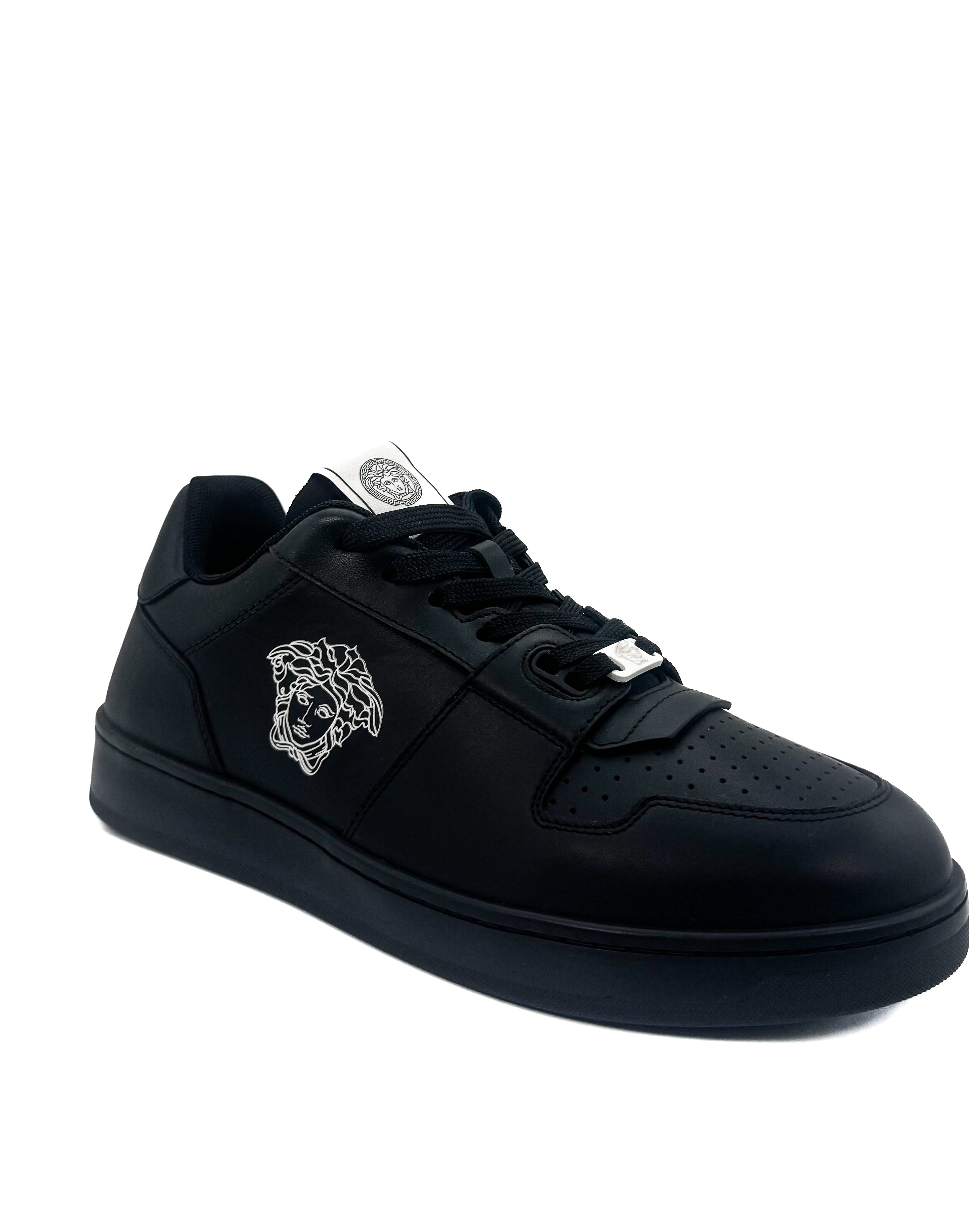VERSACE - LOW TOP MEDUSA BLACK