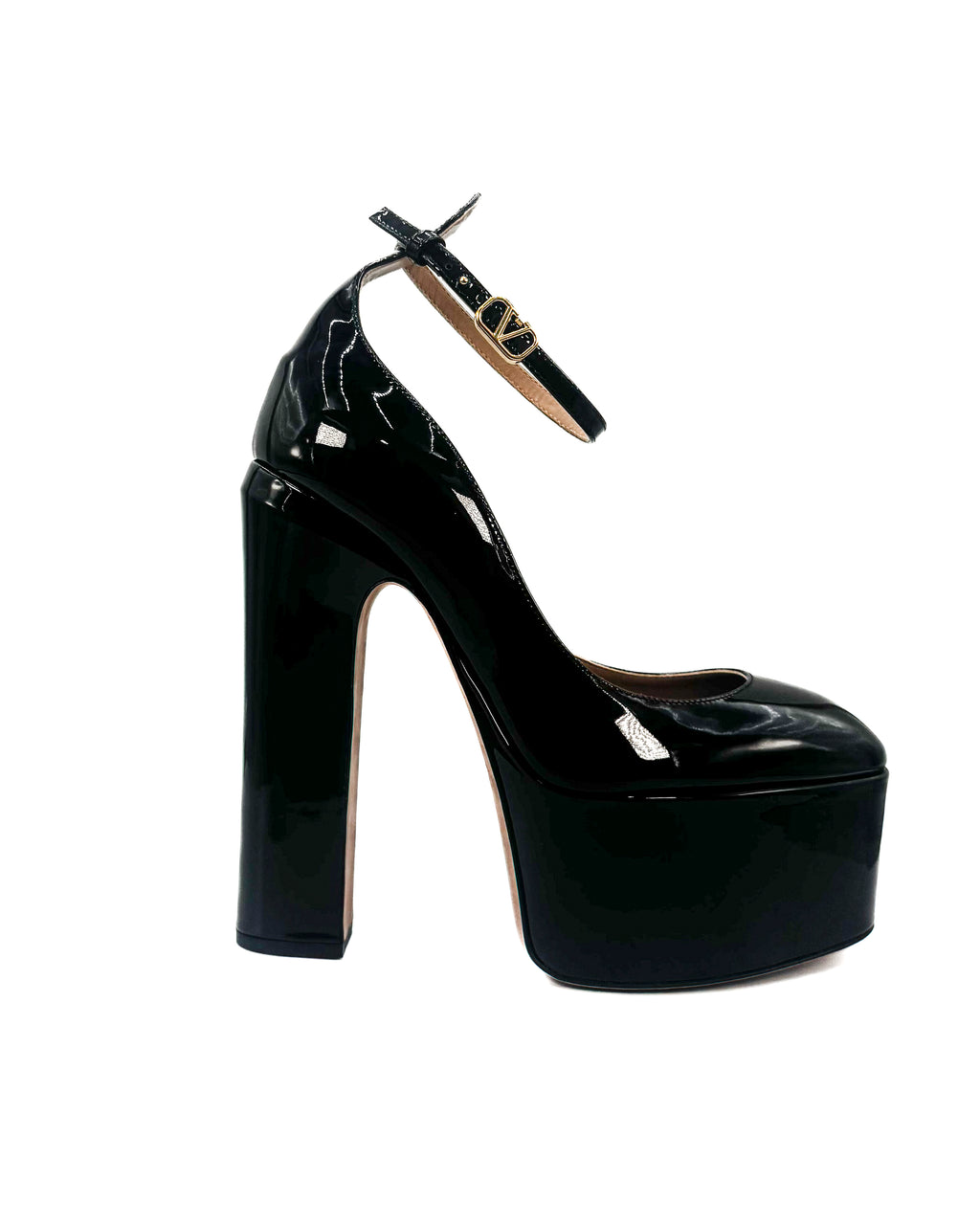 VALENTINO - ANKLE STRAP BLACK