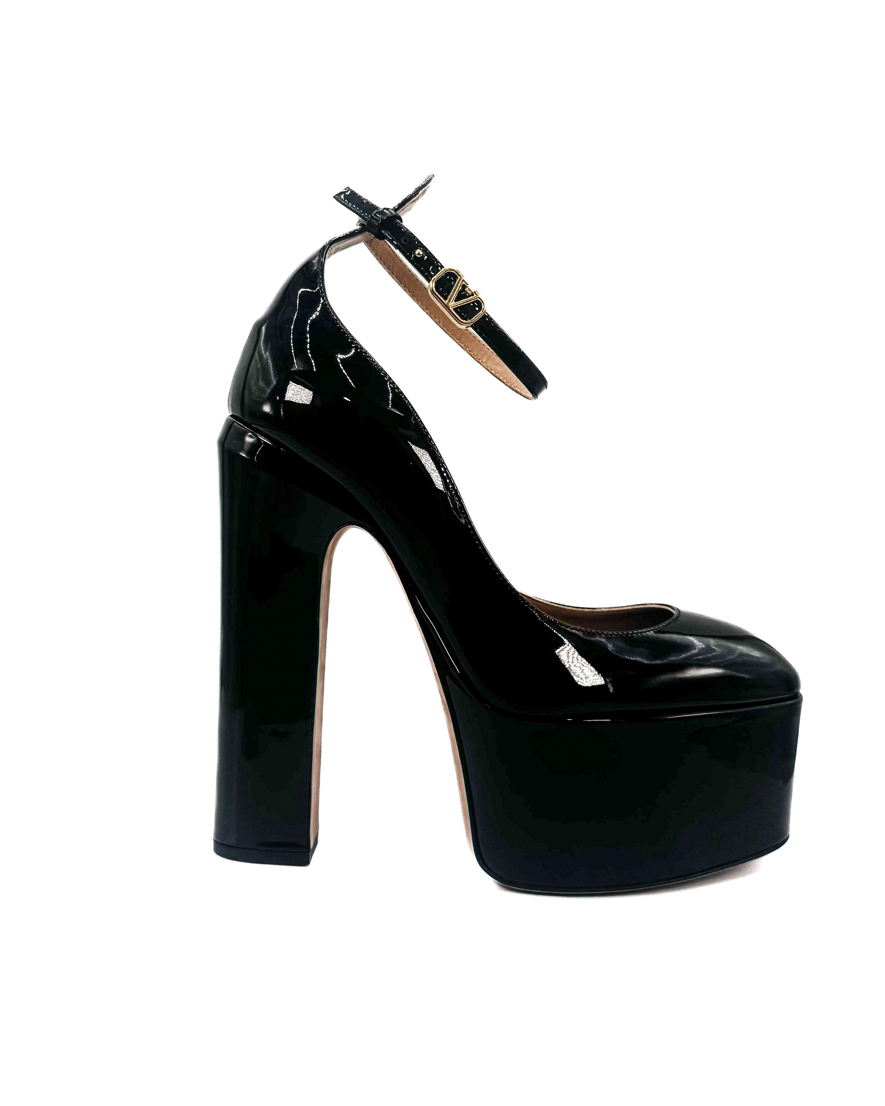 VALENTINO - ANKLE STRAP BLACK