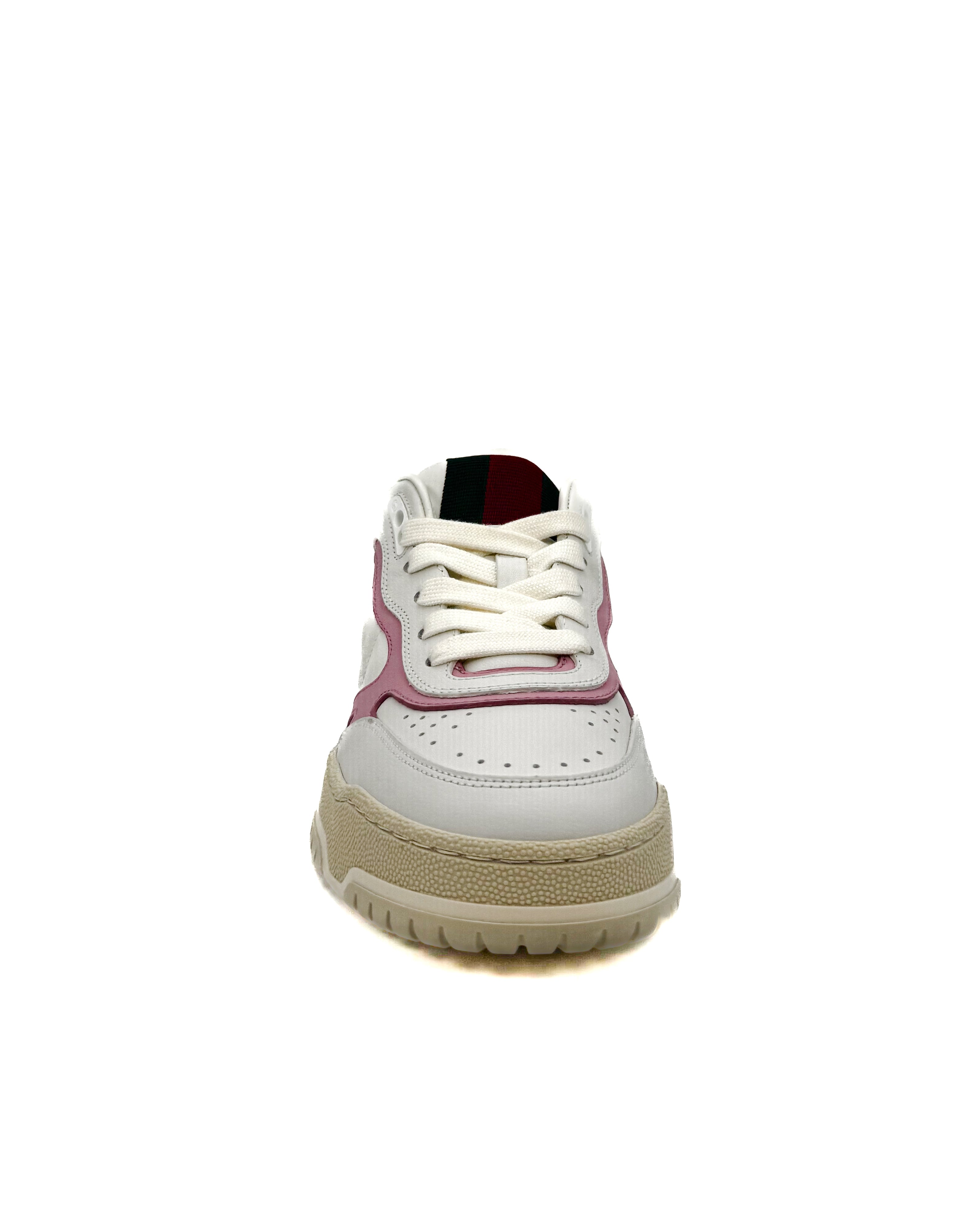 GUCCI - LEATHER UPPER AND RU PINK/WITHE