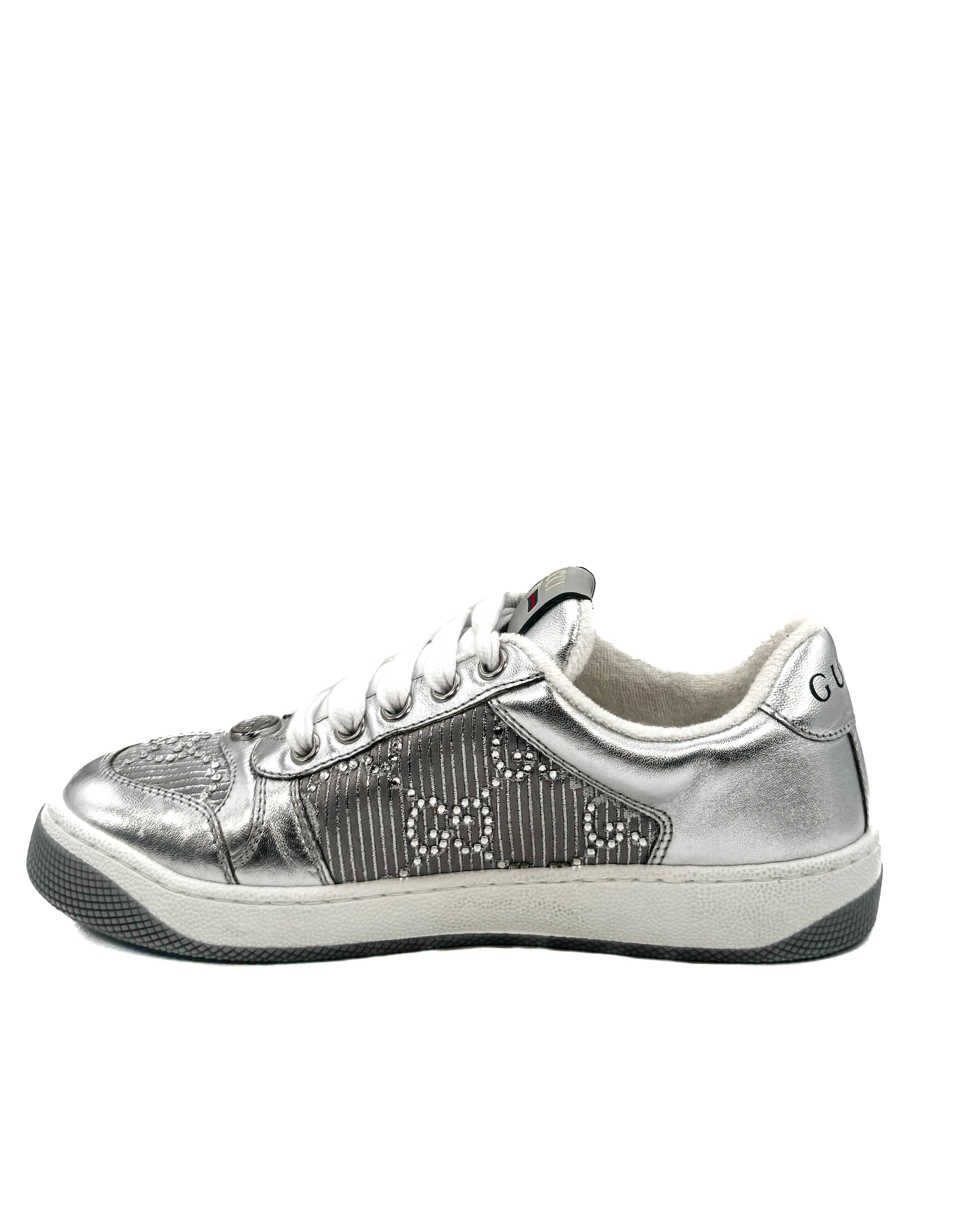 GUCCI - NAPPA SILK/POLI SILVER/LIG.GREY/SILV