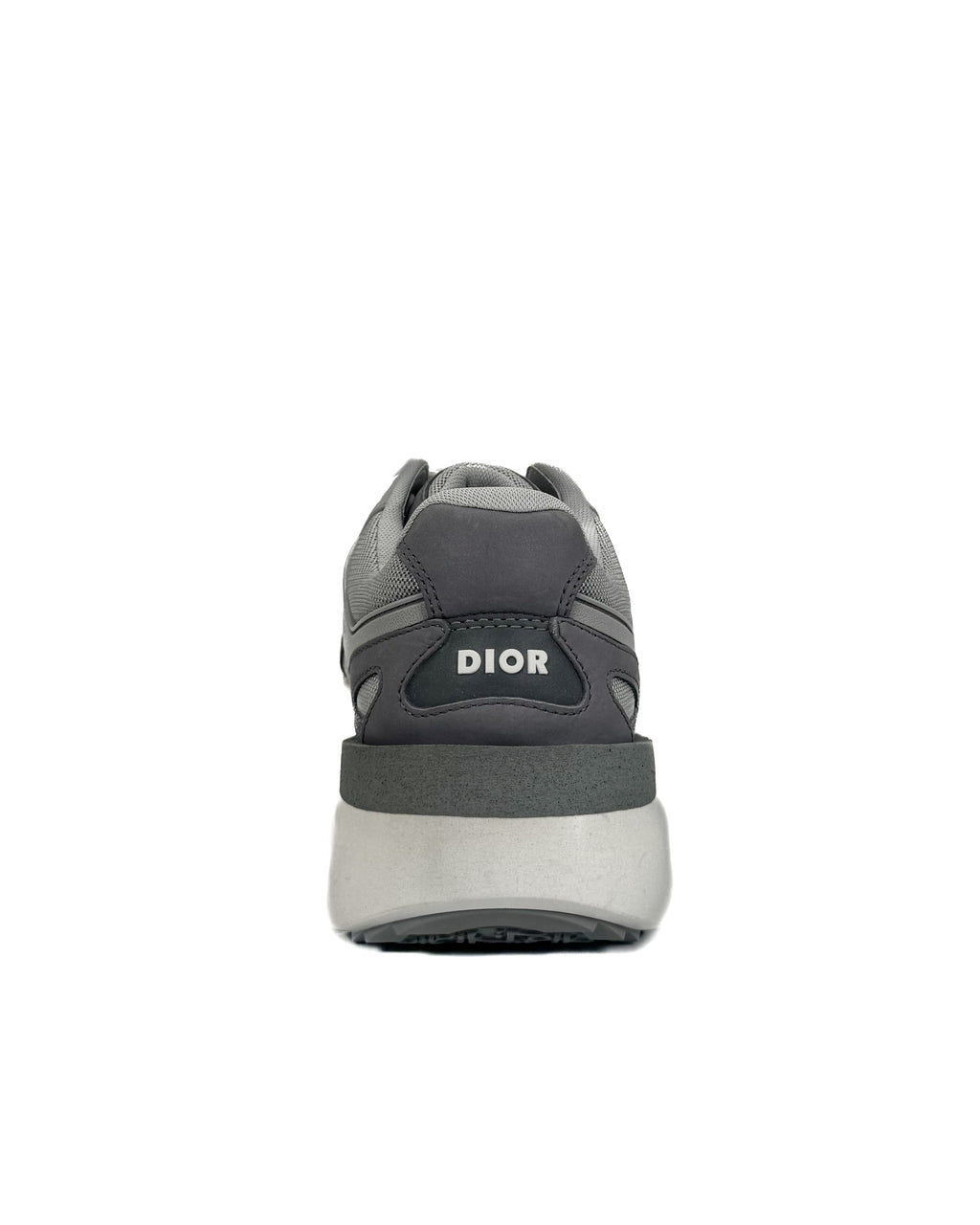 DIOR - B29 SMOOTH CALF MESH SUEDE GREY/WHITE