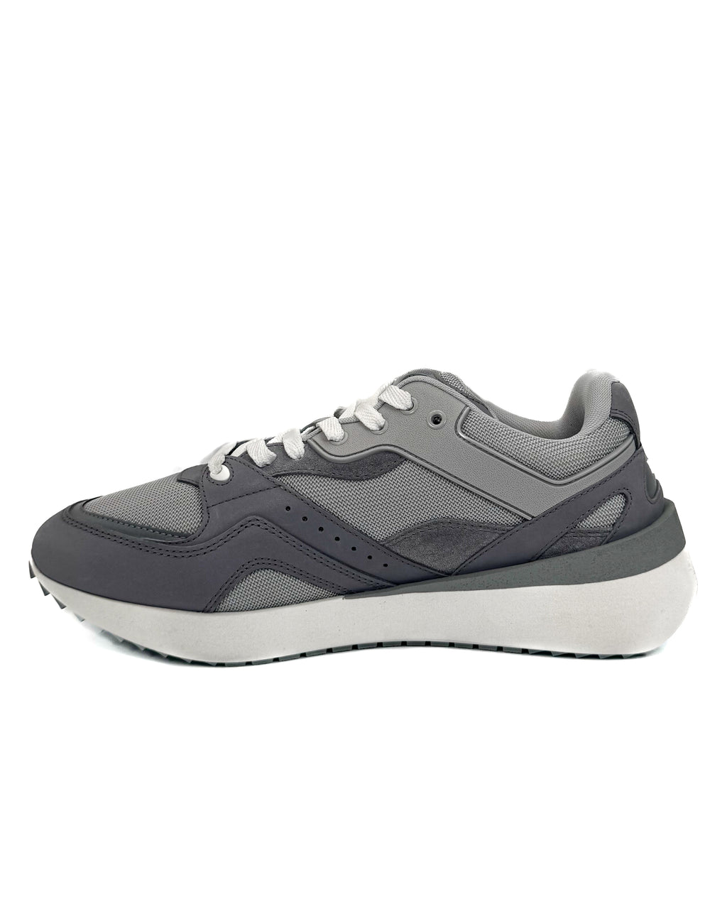 DIOR - B29 SMOOTH CALF MESH SUEDE GREY/WHITE