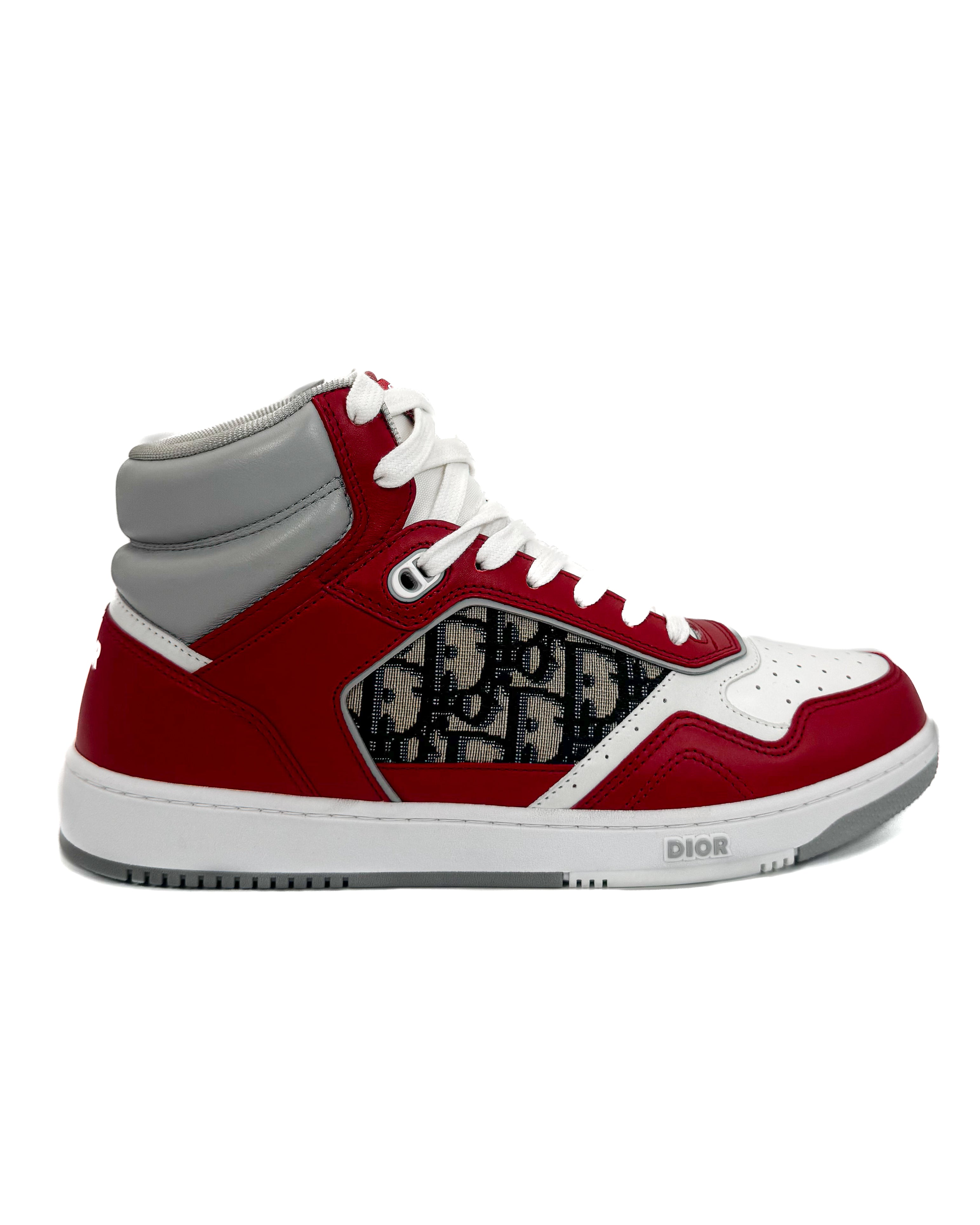 DIOR - B27 HIGH TOP RED/WHITE