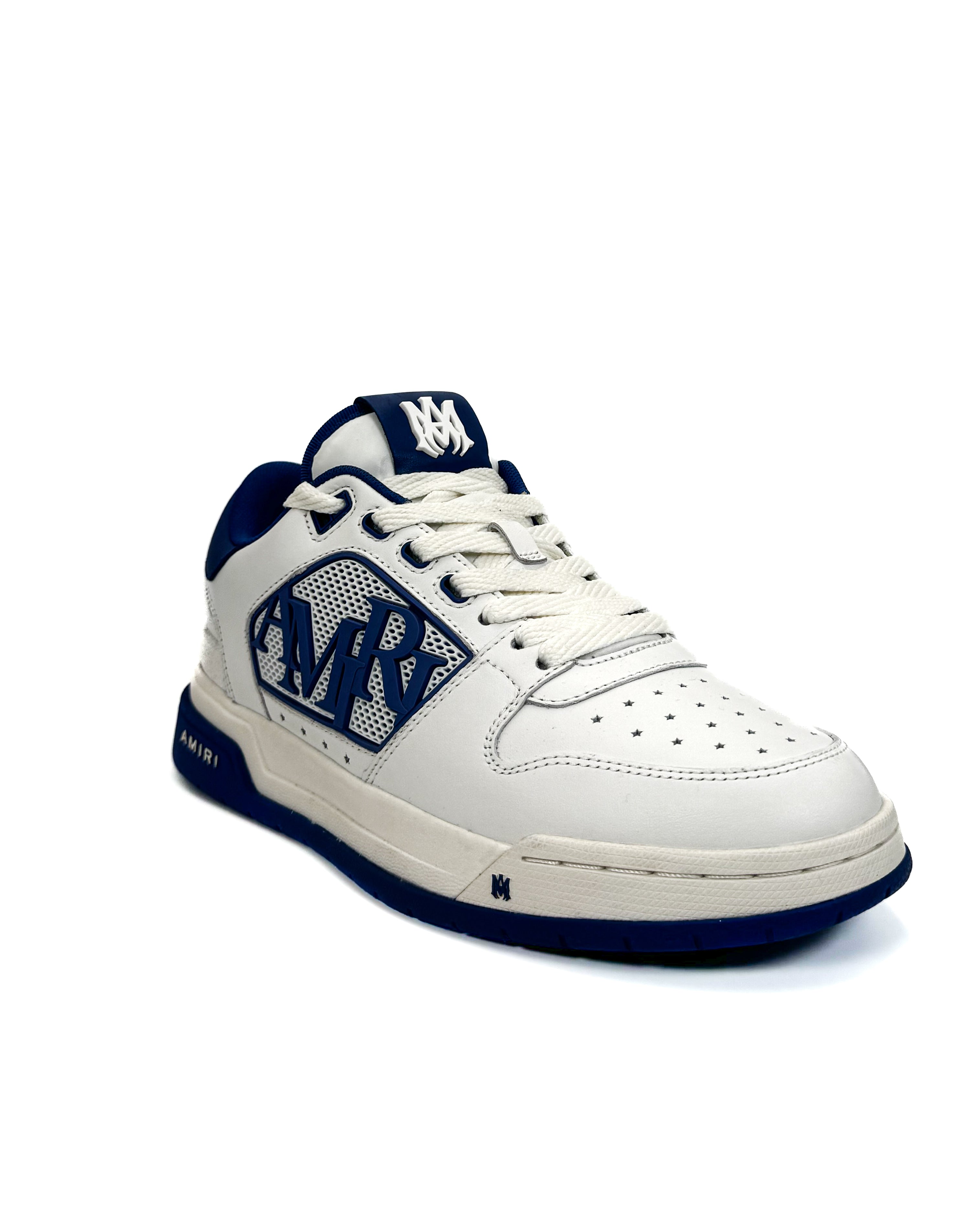 AMIRI - CLASSIC LOW WHITE / BLUE