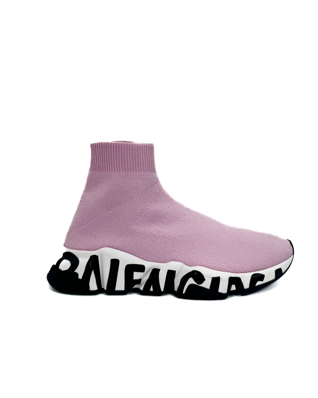 BALENCIAGA - SPEED 2.0 GRAFFITI LIGHT PINK/WHITE/BLACK