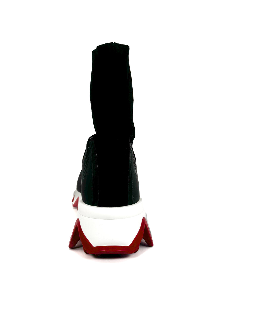 CHRISTIAN LOUBOUTIN - SHARKY SOCK FLAT BLACK (WOMAN)