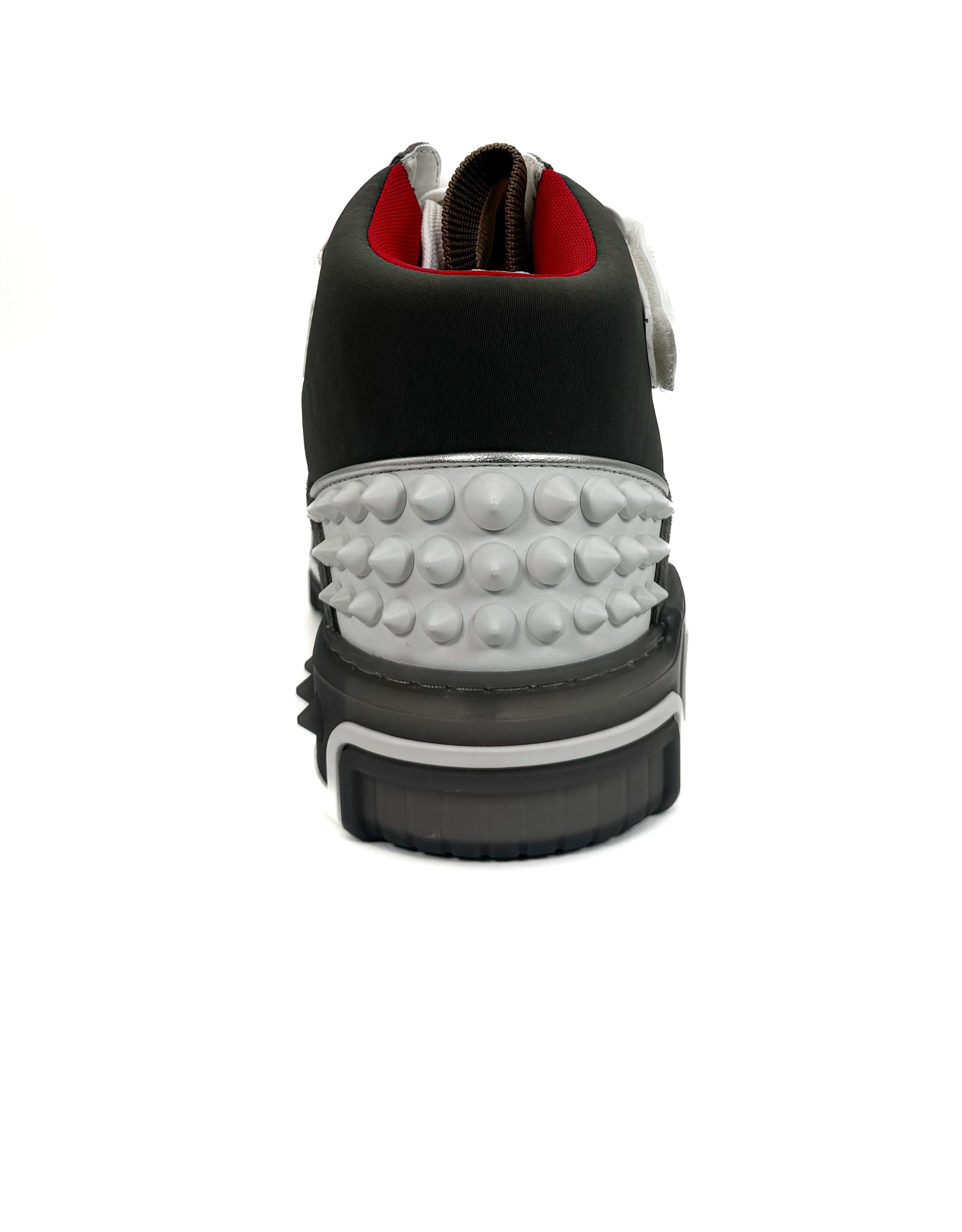 CHRISTIAN LOUBOUTIN - ASTROLOUUBI MID FLAT SAHARIENNE/ SMOKE GREY