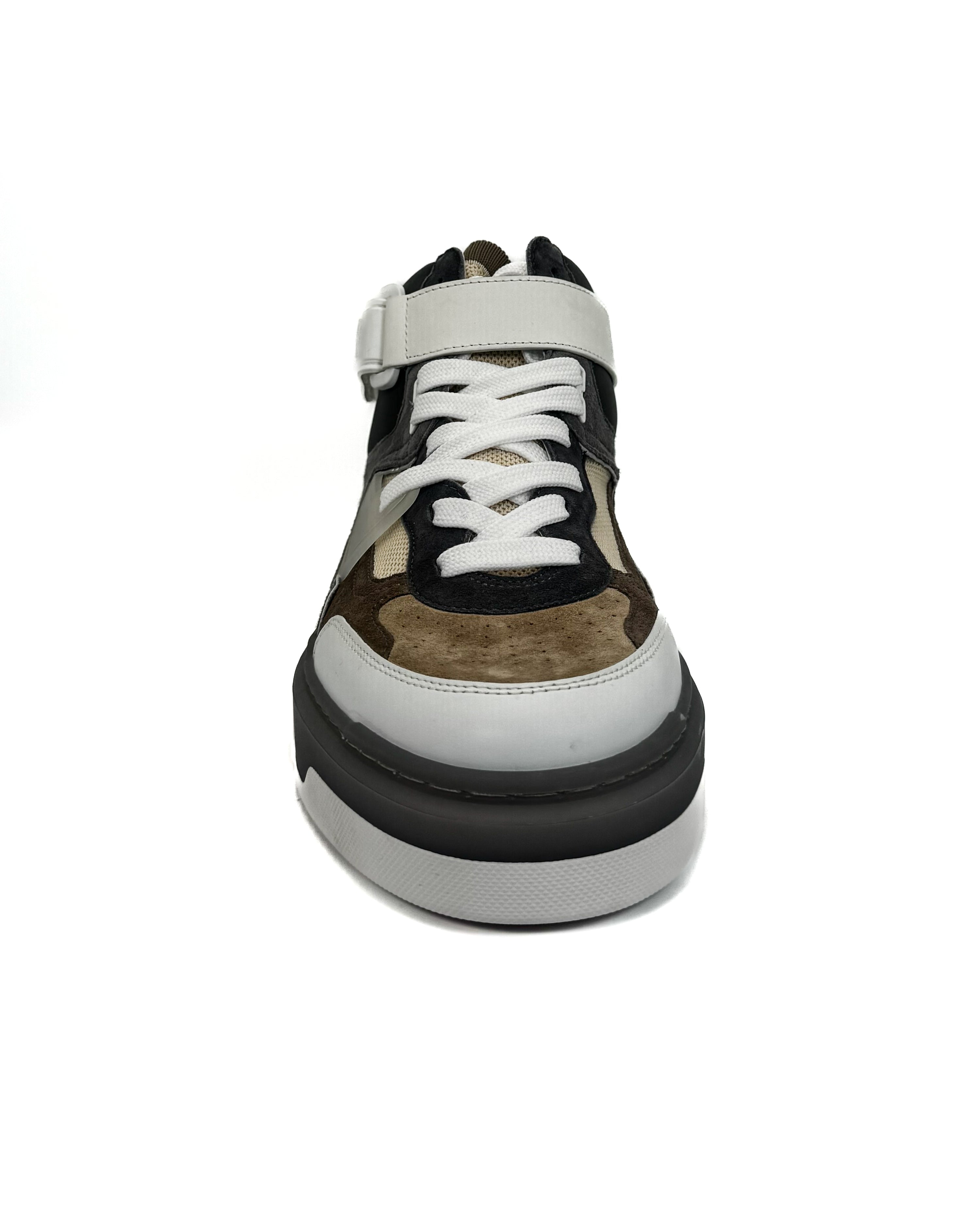 CHRISTIAN LOUBOUTIN - ASTROLOUUBI MID FLAT SAHARIENNE/ SMOKE GREY